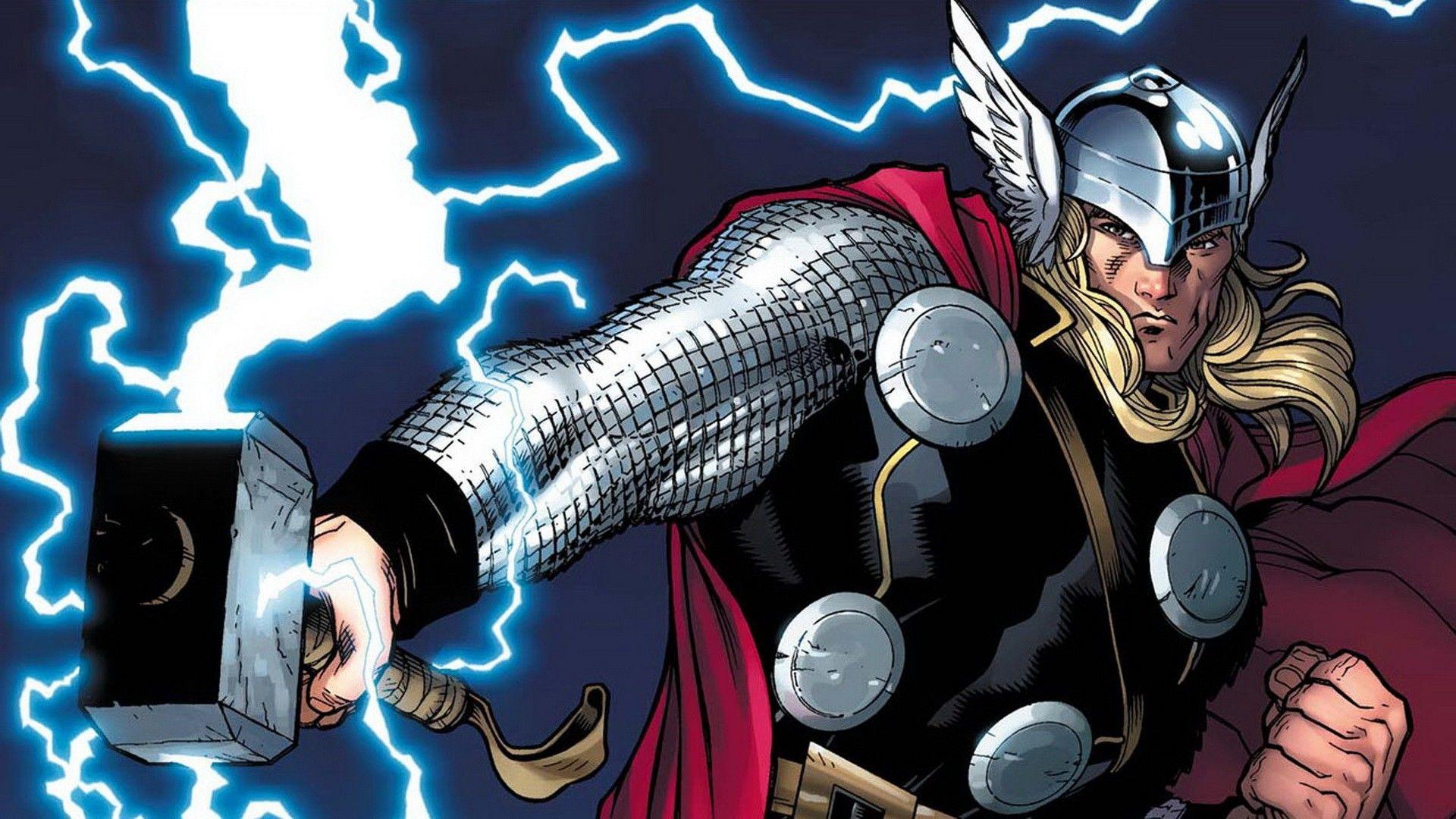 1920x1080 Thor Love And Thunder Movie Comic Con Wallpaper