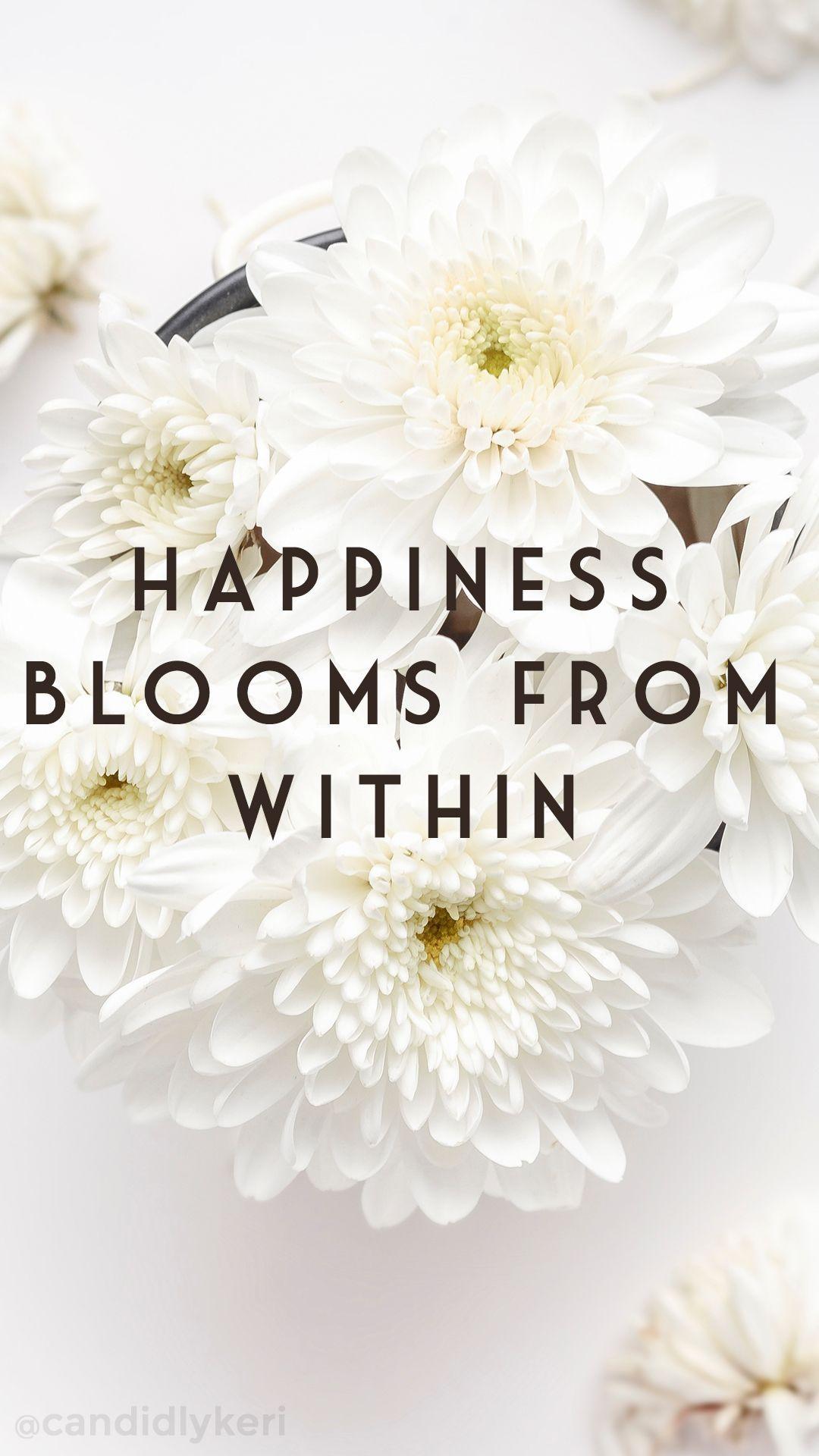 1080x1920 Floral Inspirational Flower Quotes, Download