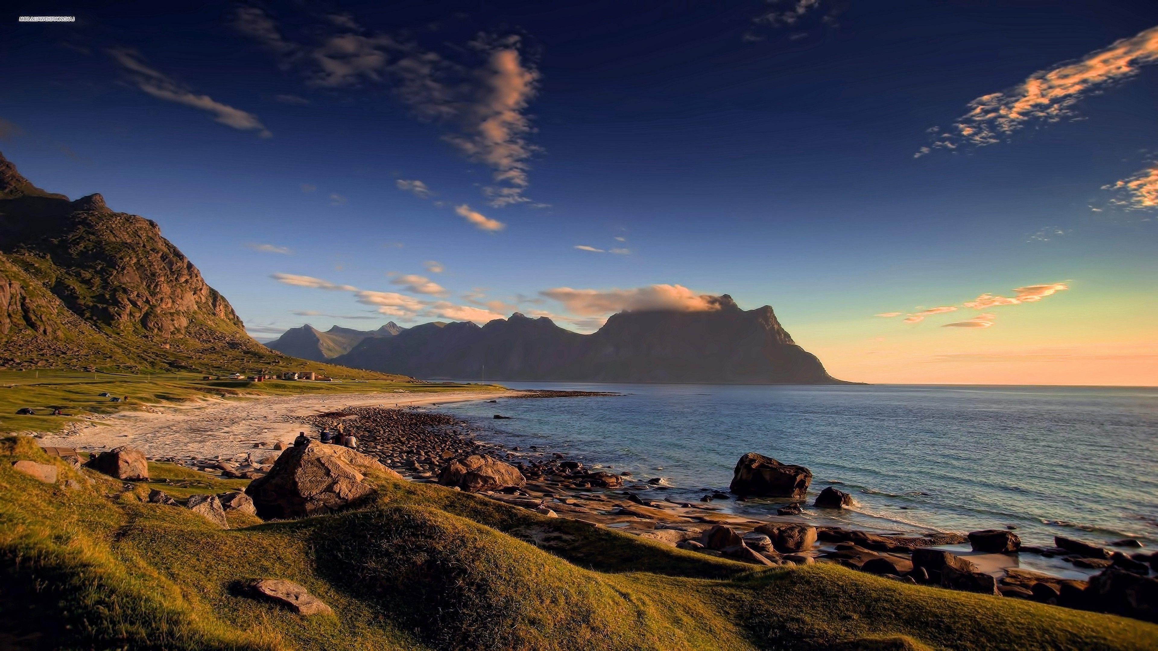 3840x2160 beach, Landscape, Argentina Wallpaper HD / Desktop