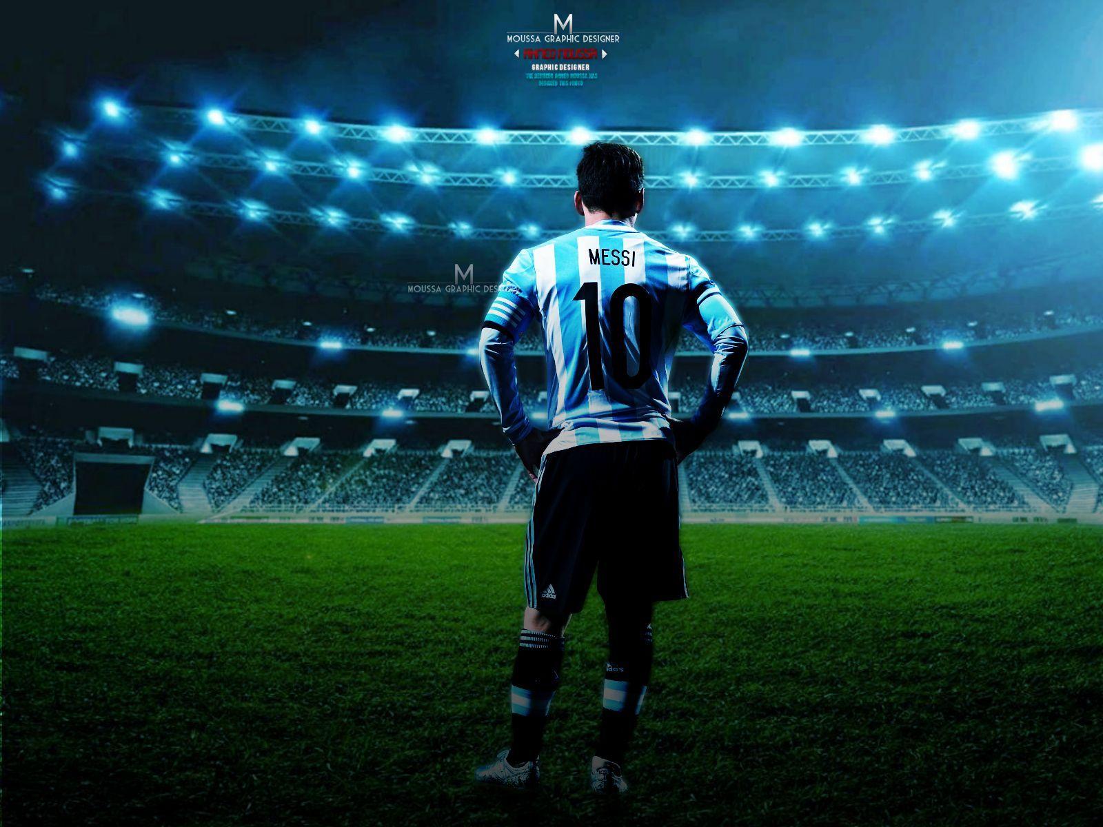 1600x1200 Messi Argentina 2018 Wallpaper