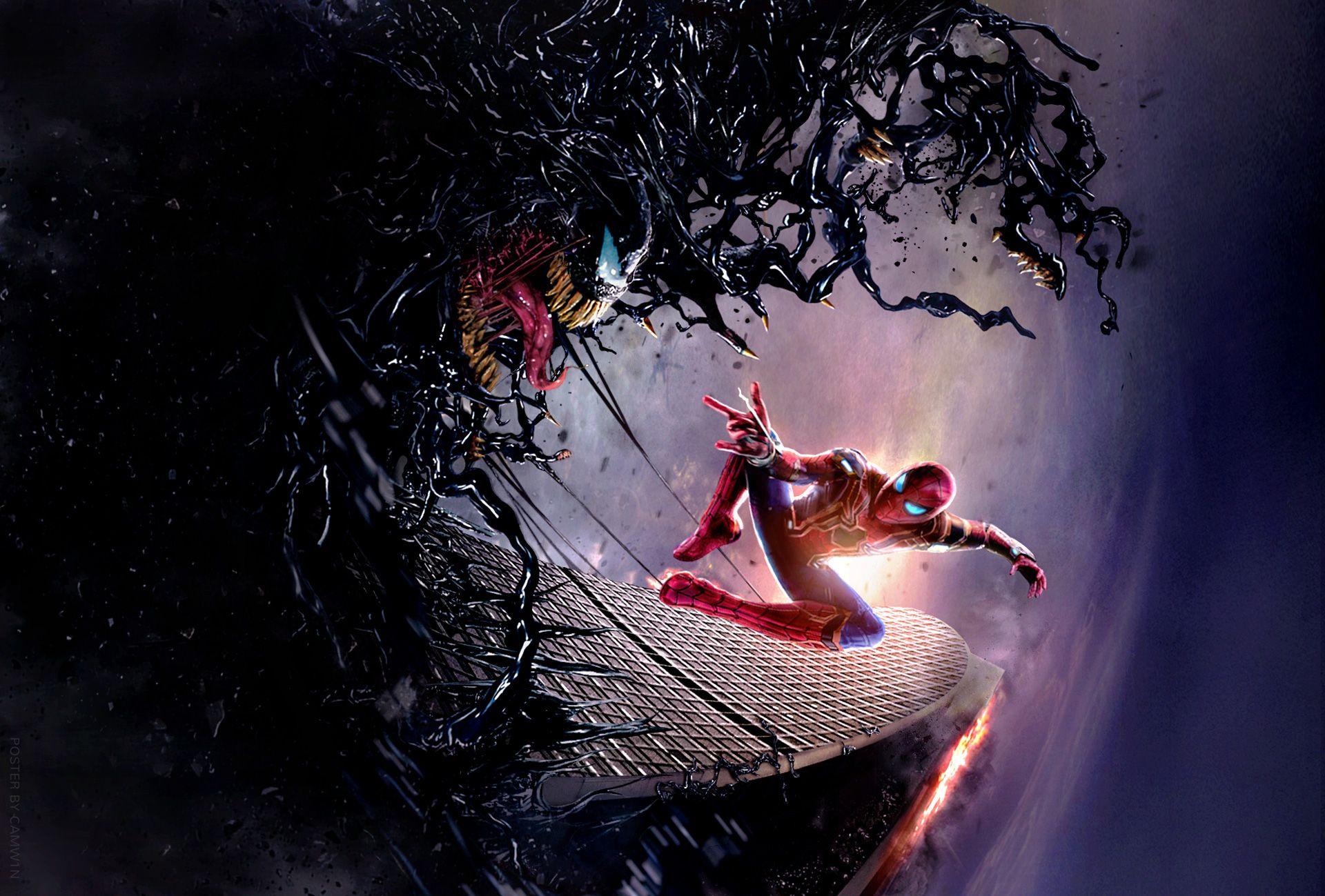 1920x1299 Spider Man Vs Venom HD Wallpaper. Background Image