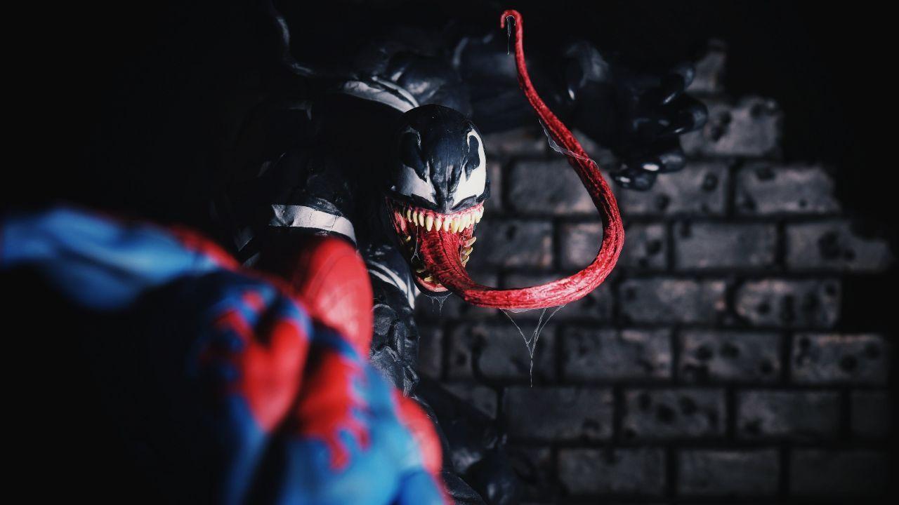 1280x720 Wallpaper Venom, Spider Man, Artwork, HD, 5K, Creative Graphics,. Wallpaper For IPhone, Android, Mobile And Desktop