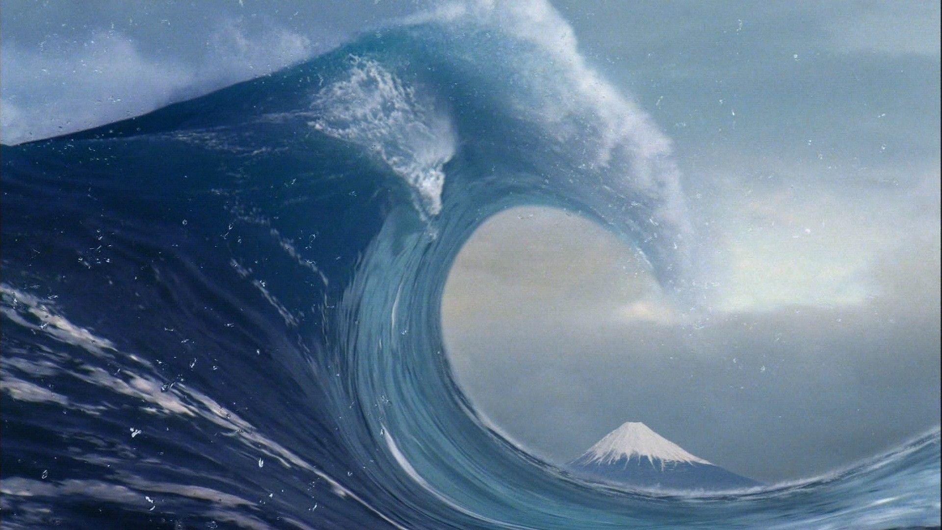 1920x1080 Great Wave off Kanagawa Wallpaper