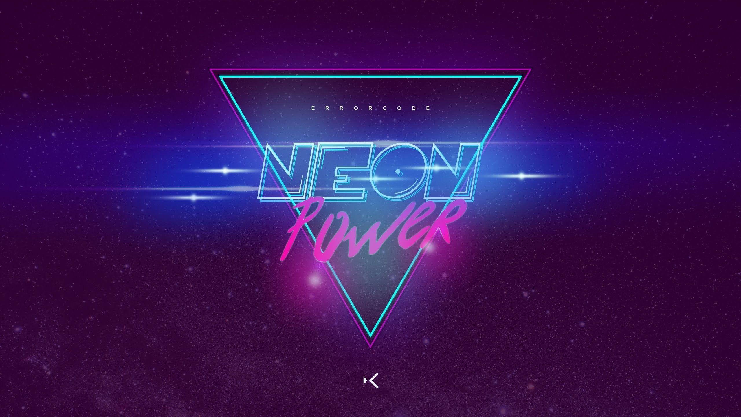 2560x1440 80s Neon Wallpaper HD Free Wallpaper & Background