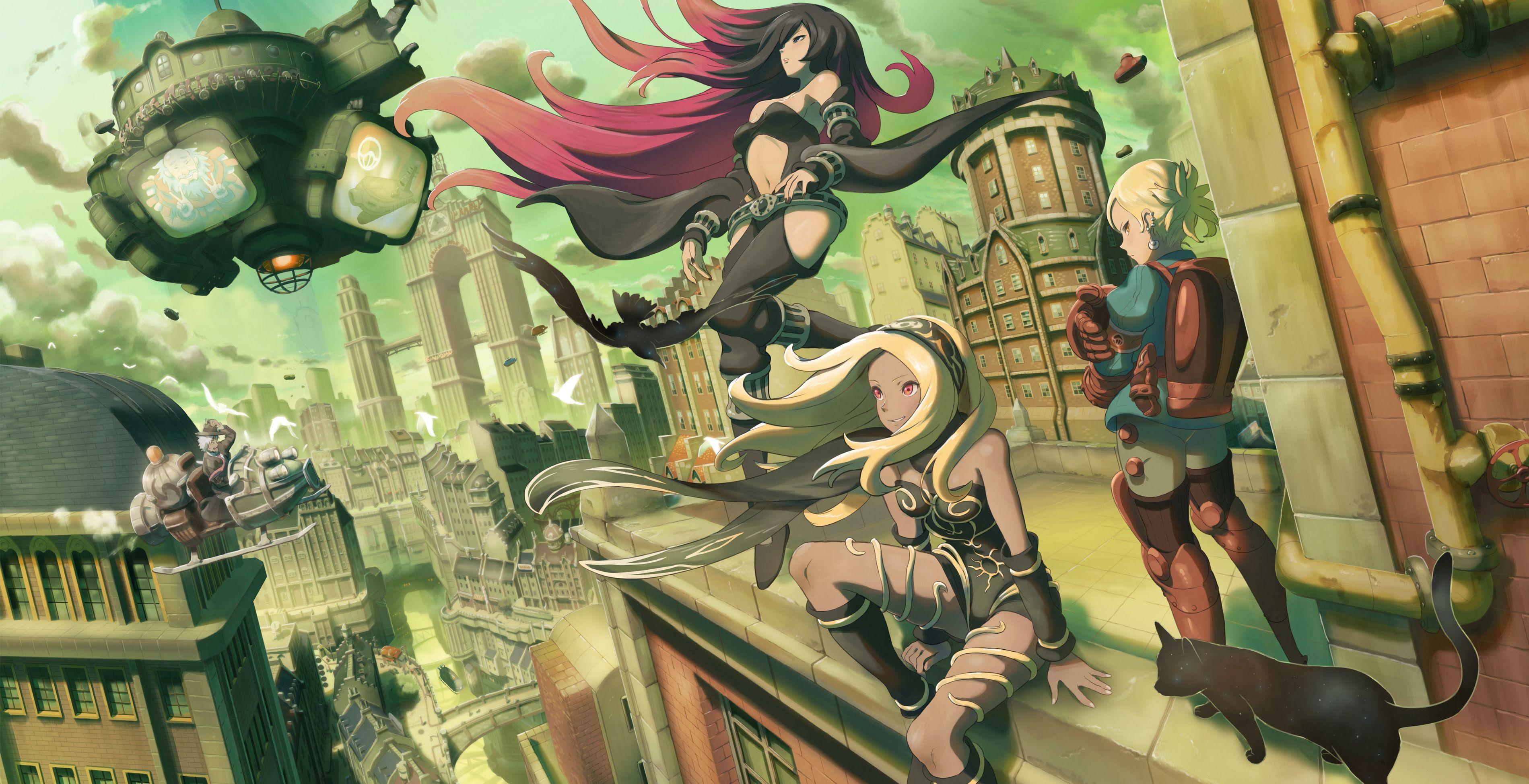 3800x1950 Gravity Rush HD Wallpaper