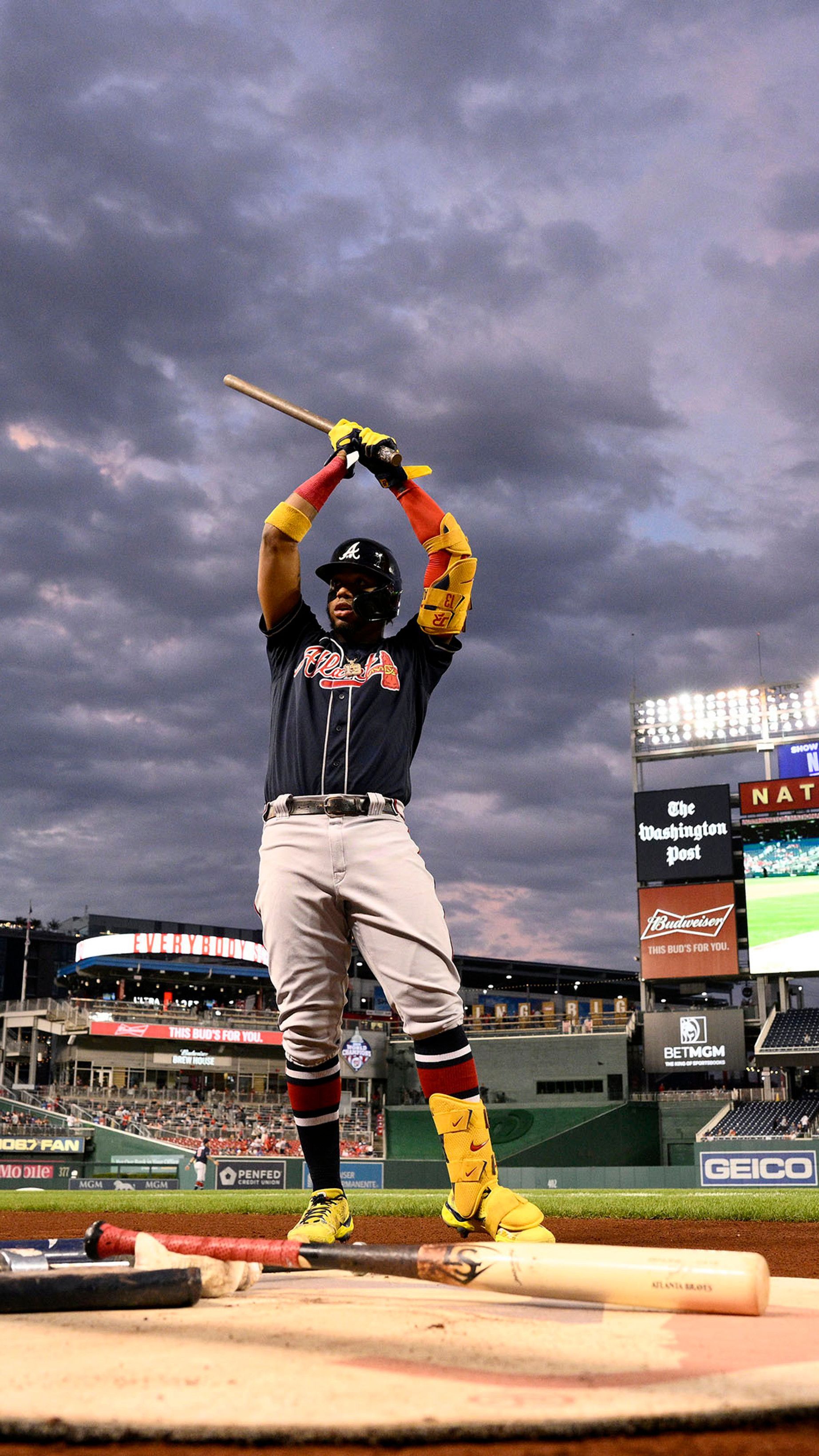 1845x3280 Ronald Acuna Jr iPhone Wallpaper