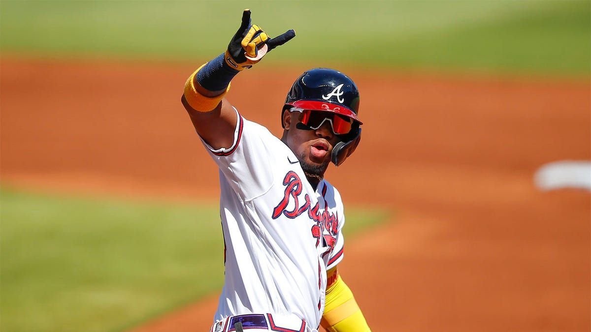1200x675 Braves' Ronald Acuña Jr held out vs