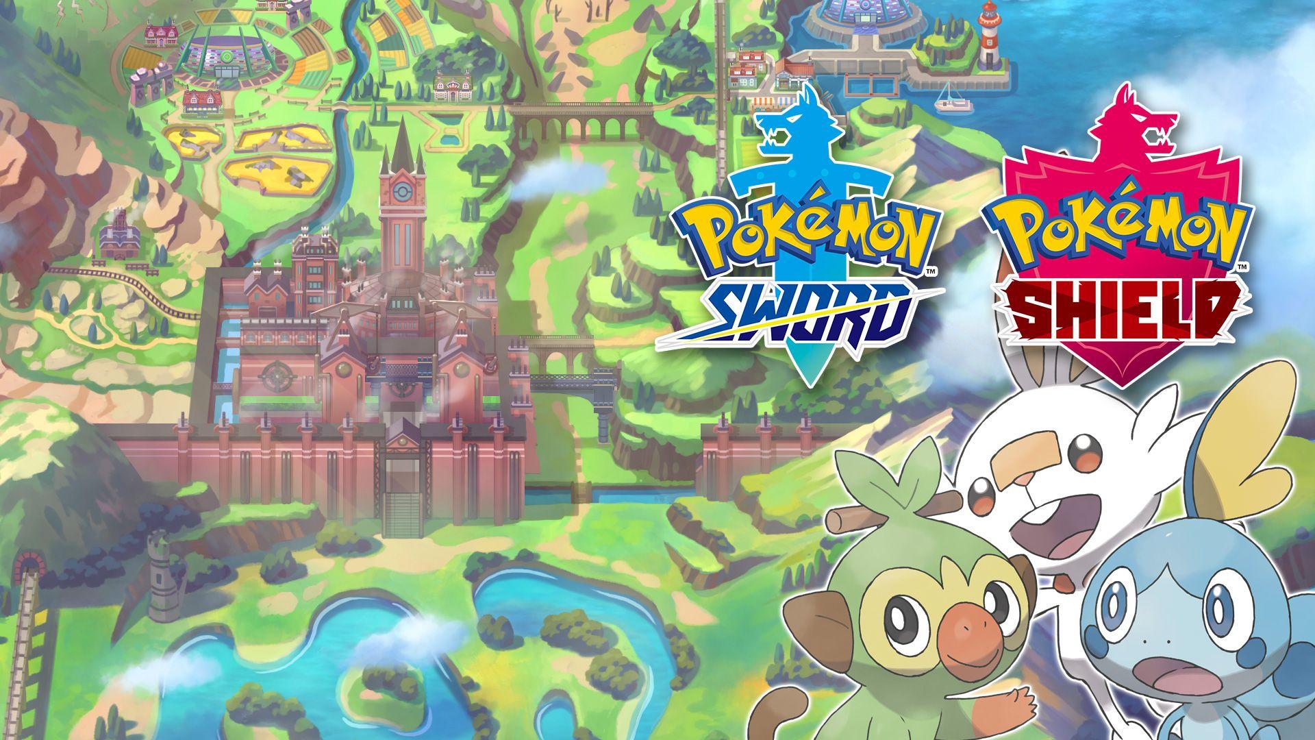1920x1080 Pokemon Sword & Shield Game Wallpaper