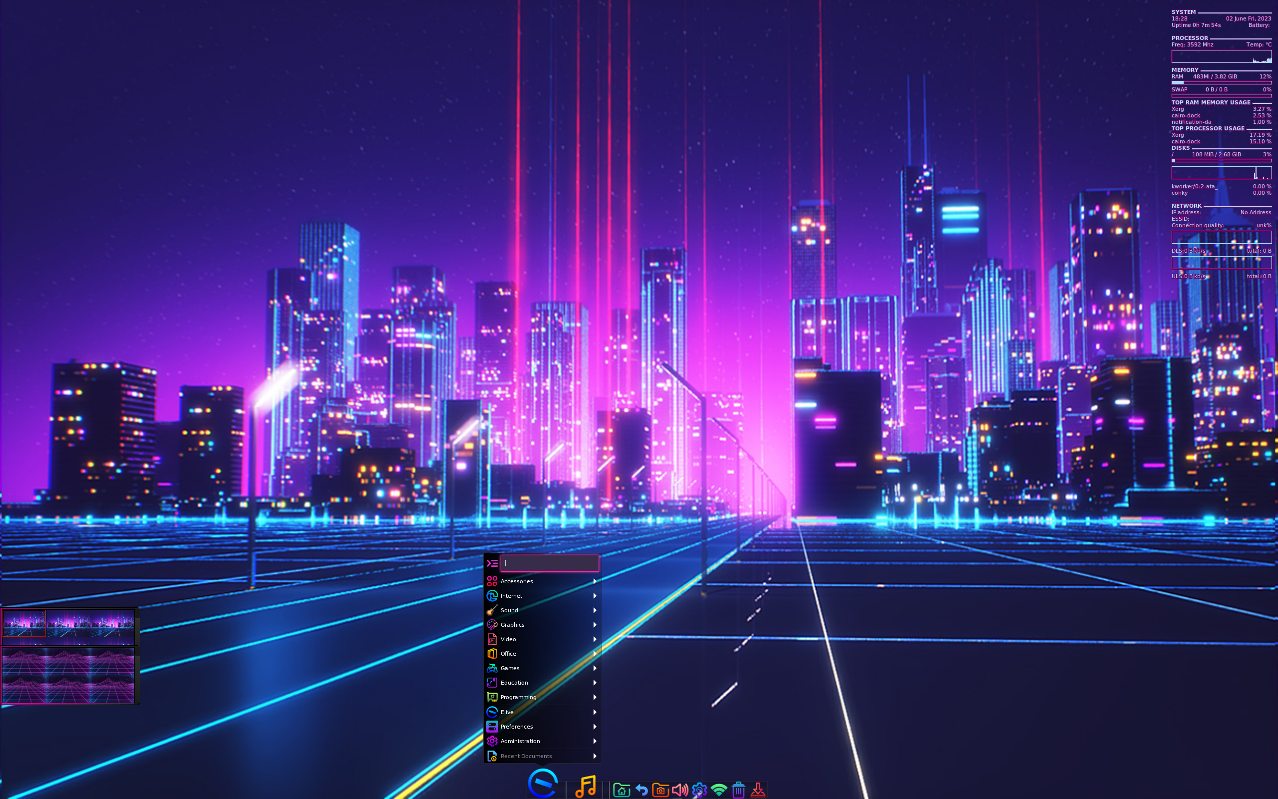 2560x1600 DistroWatch.com: Elive