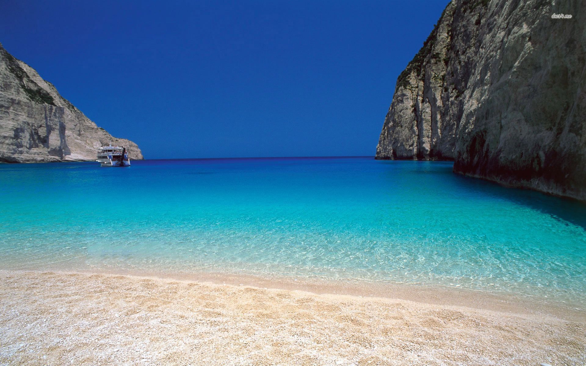 1920x1200 Beach Lefkada Greece Wallpaper