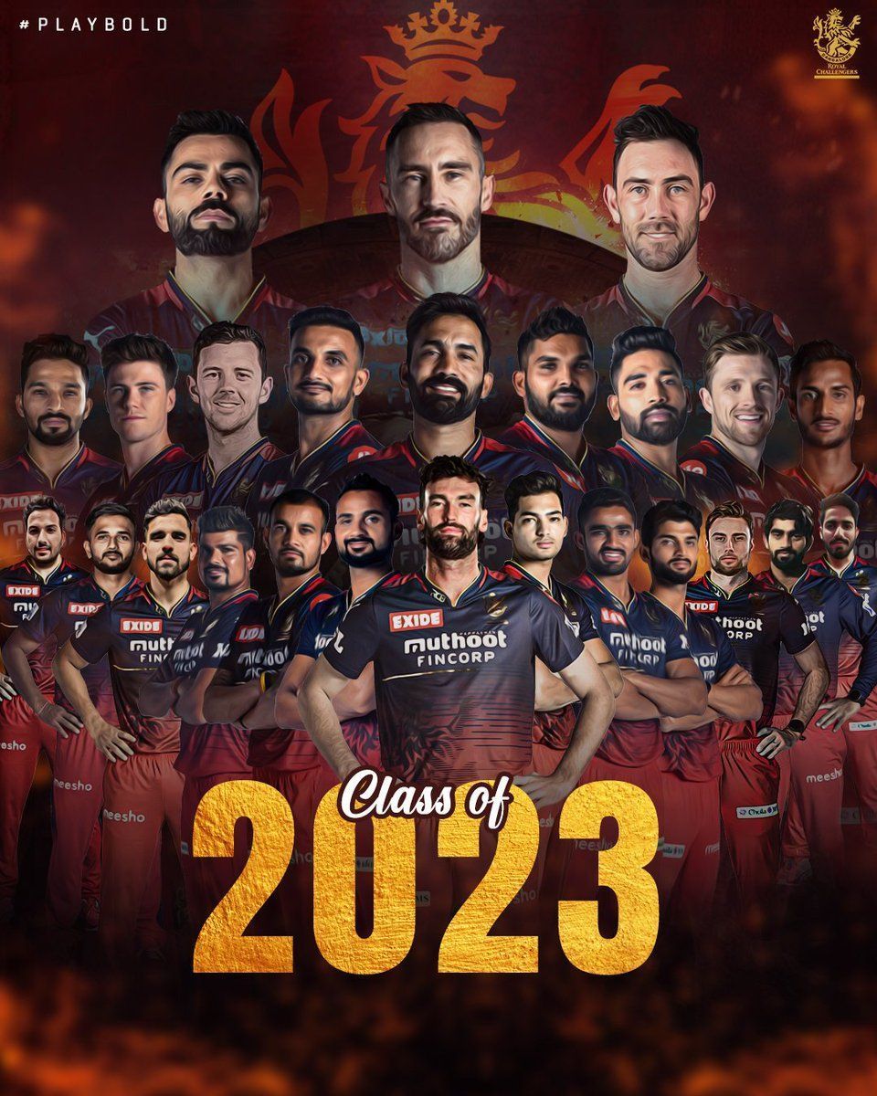 960x1200 IPL 2023 of RCB looks so balanced