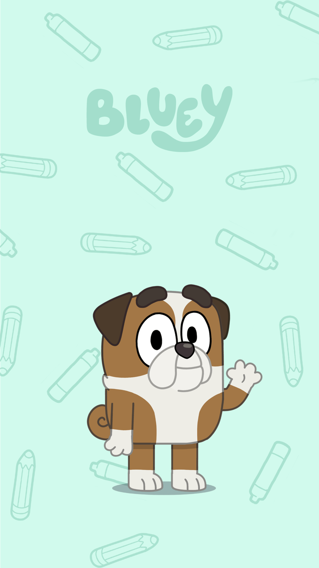 1080x1920 Bluey School Friends Wallpaper