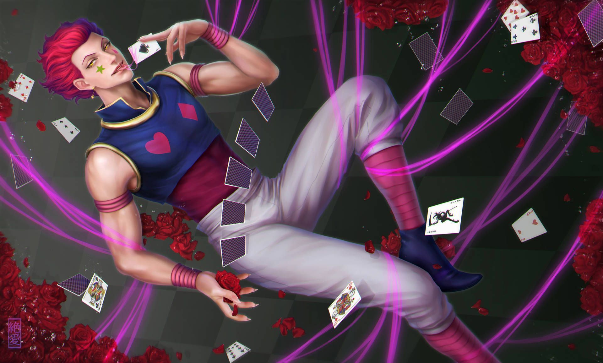 1920x1156 Hisoka Wallpaper