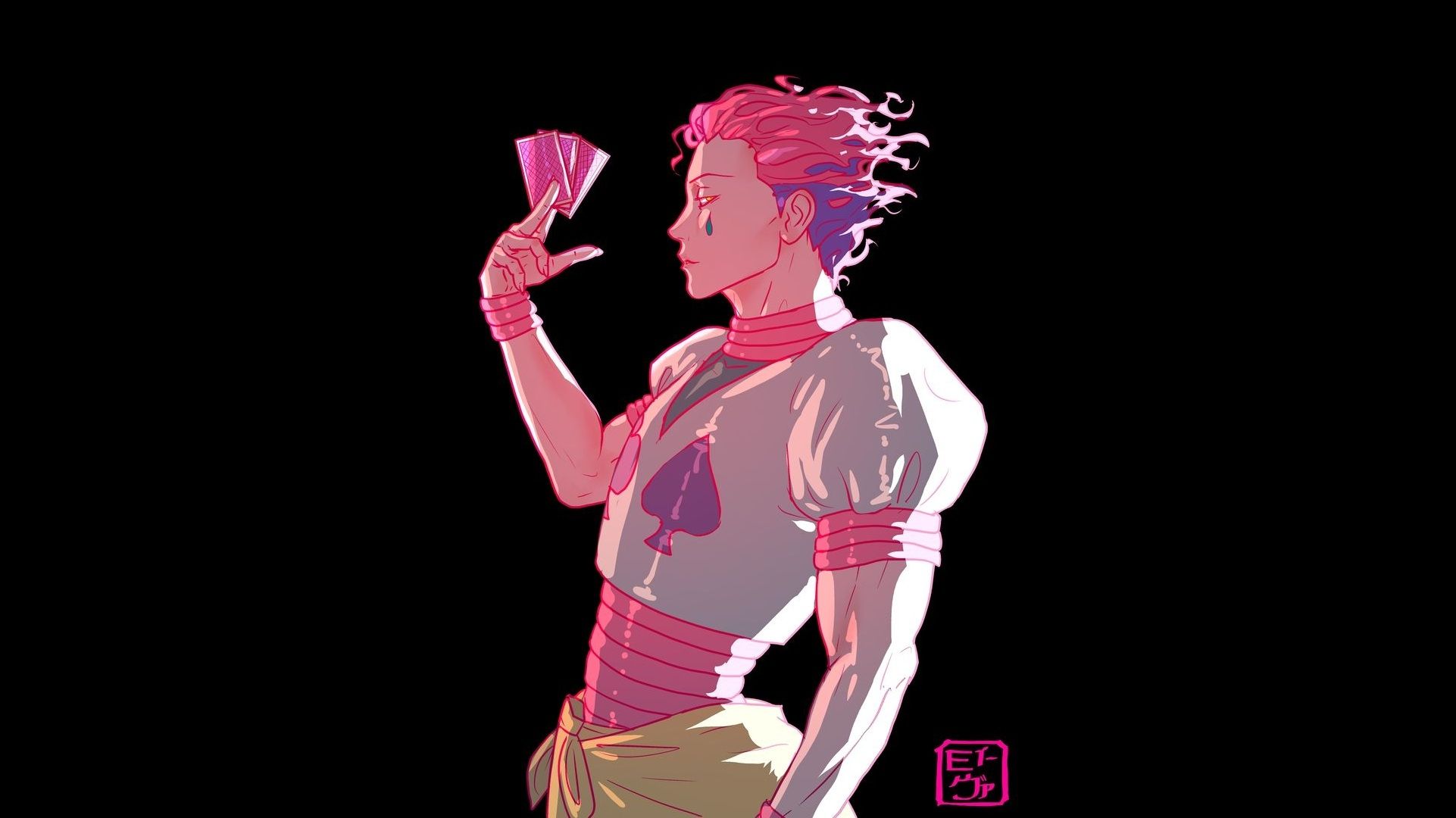 1922x1080 Hisoka Art Hunter × Hunter Wallpaper
