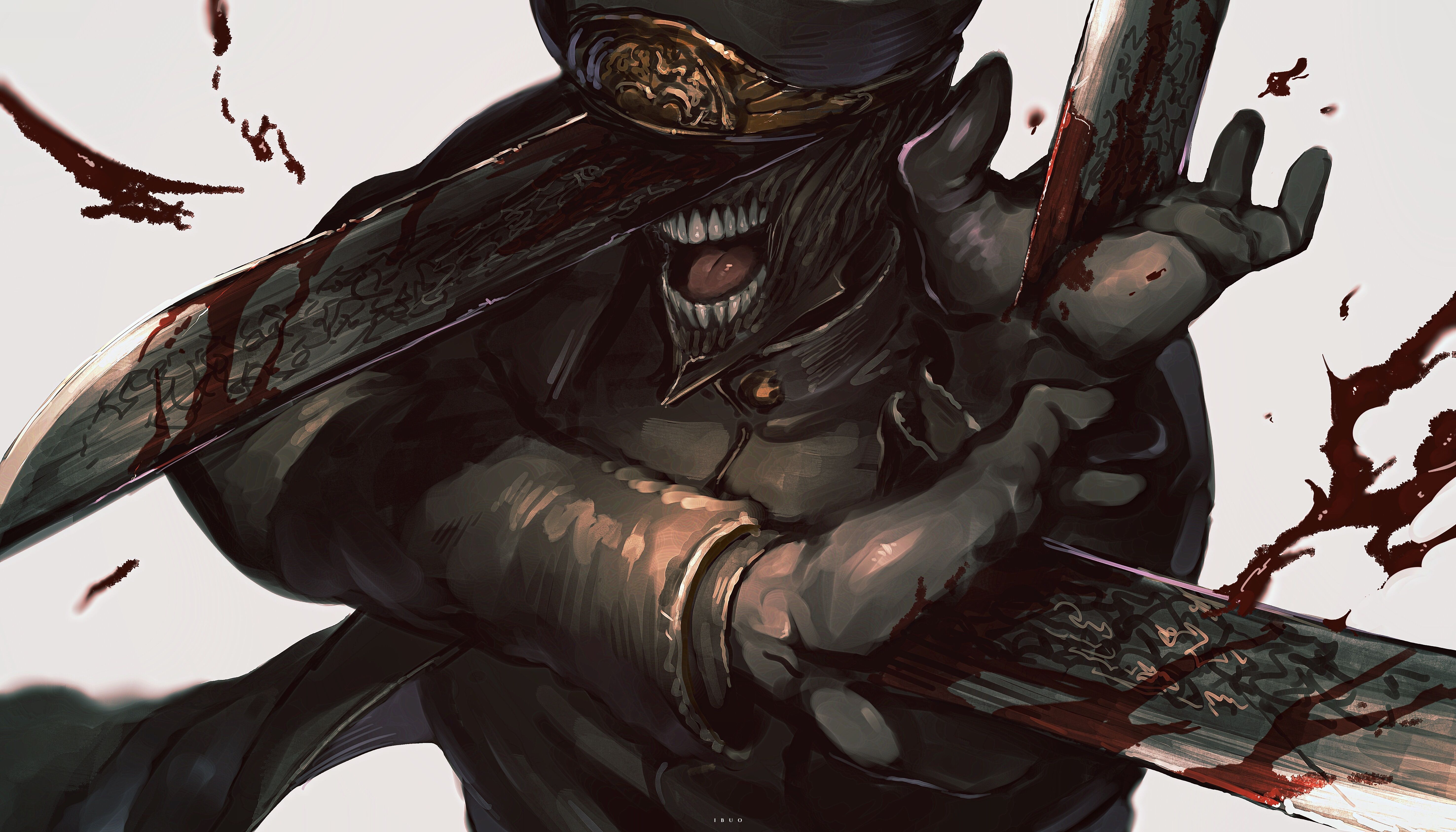 5904x3374 Download Katana Man Chainsaw Man