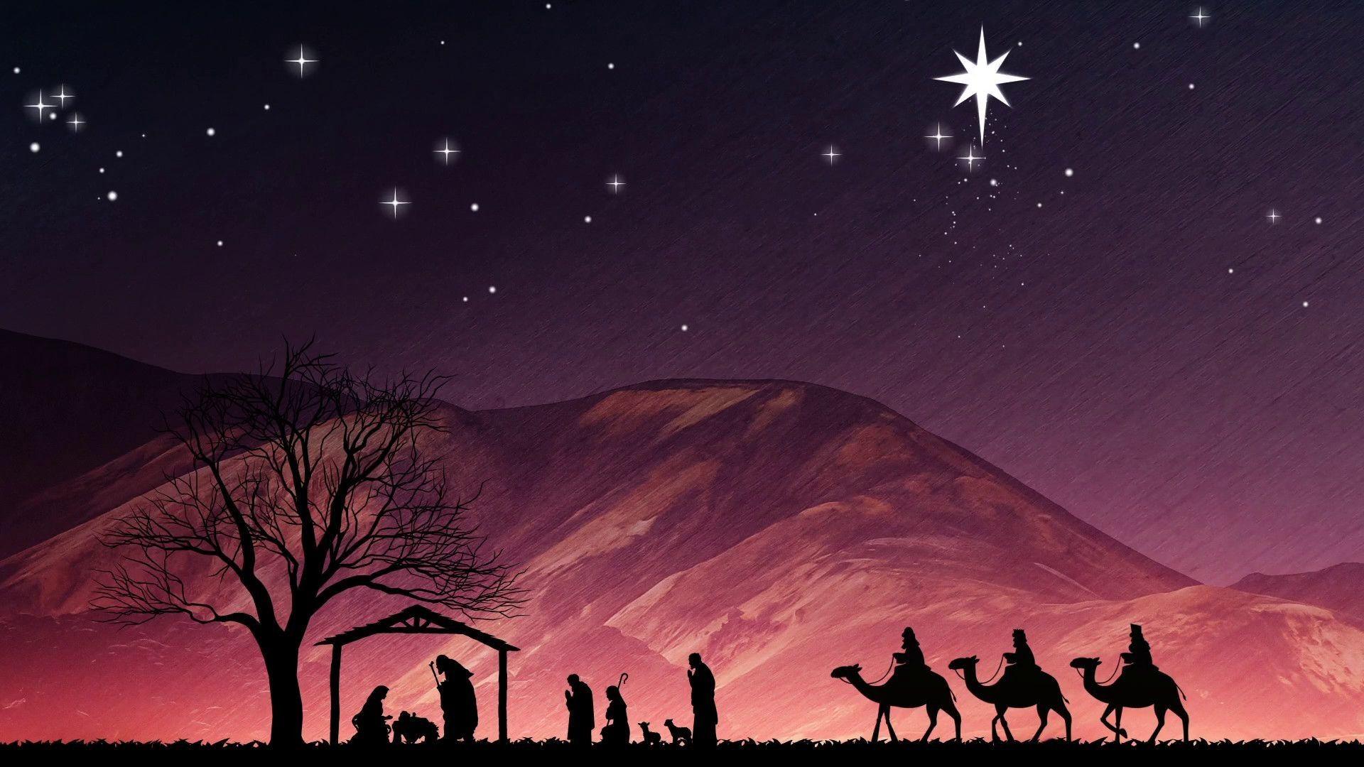 1920x1080 Nativity Christmas Wallpaper