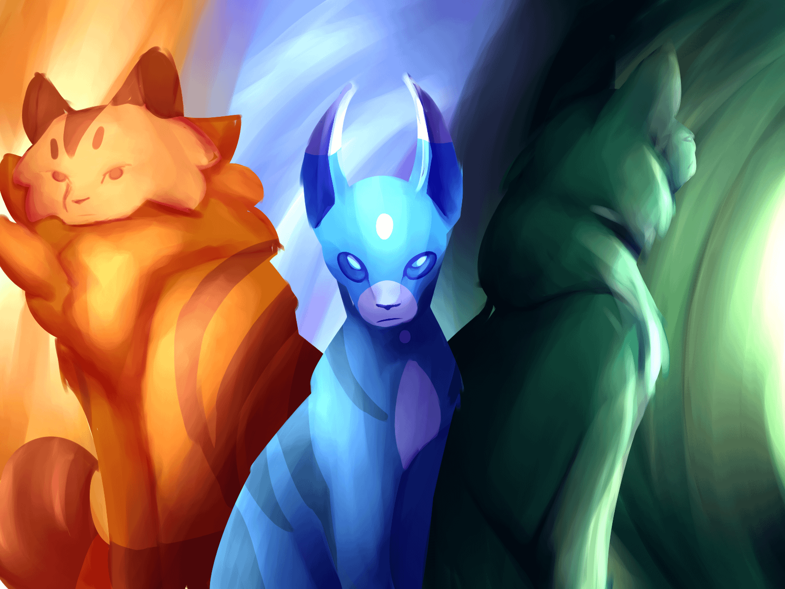 1600x1200 Decided to draw Jayfeather, Lionblaze