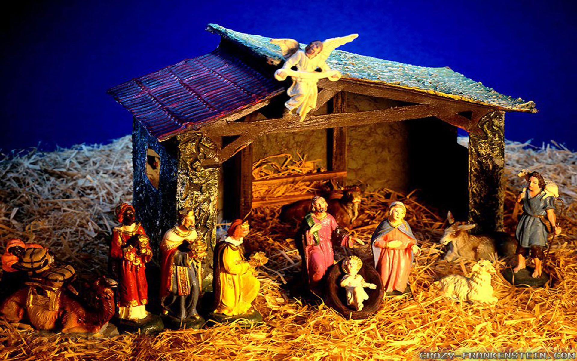 1920x1200 Unique HDQ Image 13.07.2018) Christmas Nativity Scene Wallpaper