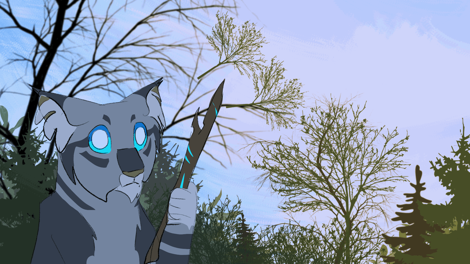 1920x1080 animation I'm making of Jayfeather