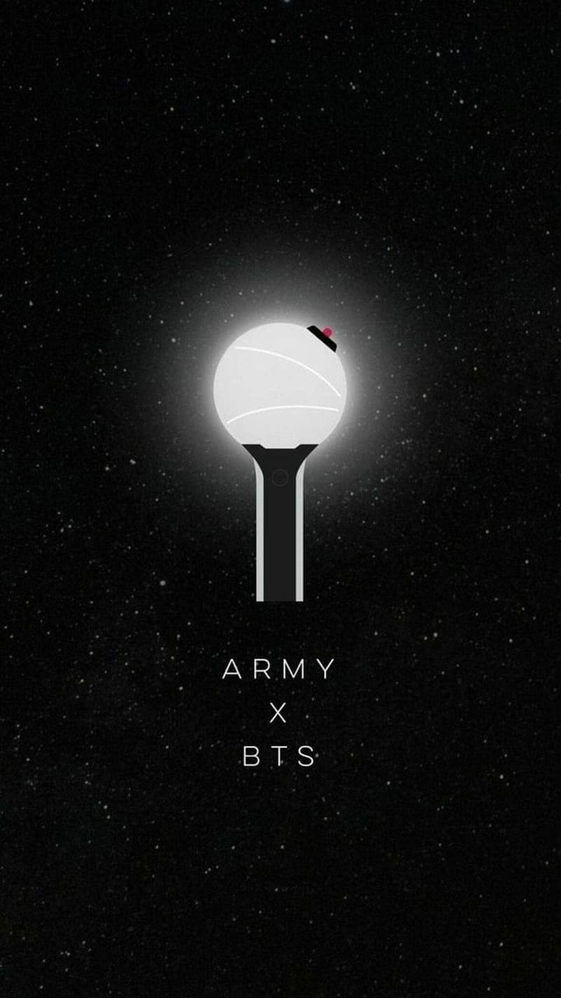 800x1422 Bts Dark Theme, Army X Bts Black