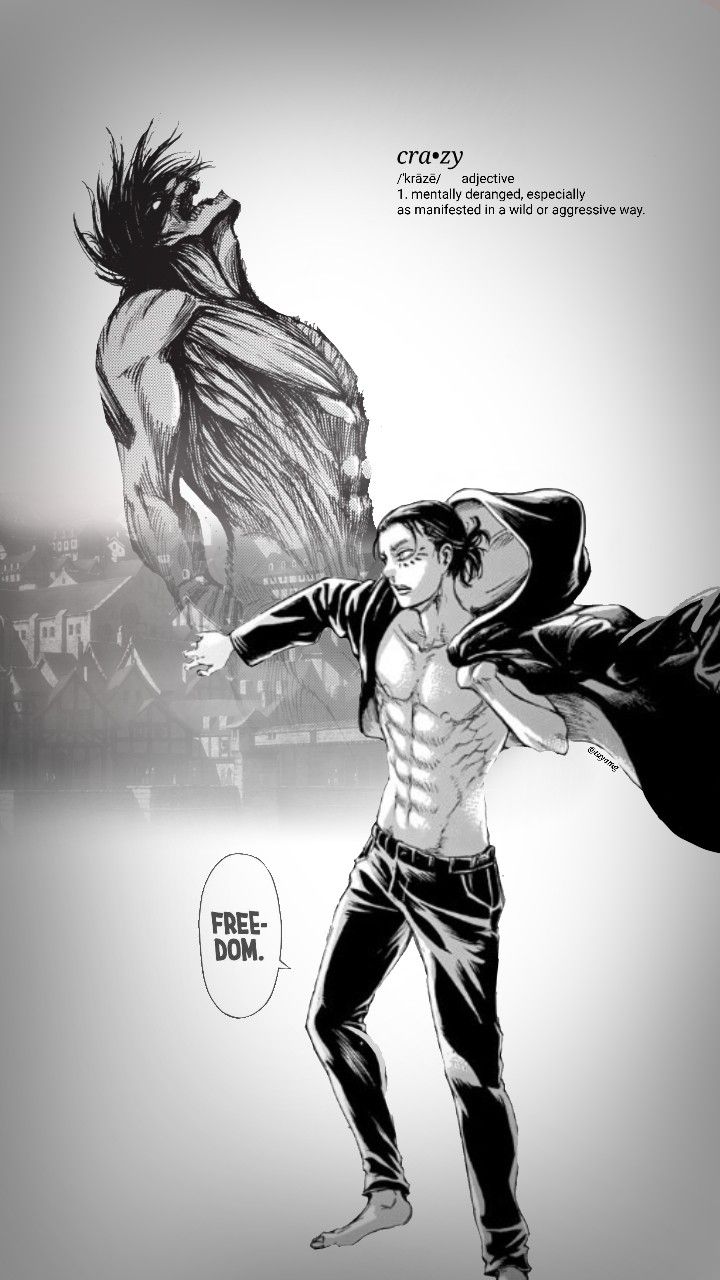 720x1280 eren wallpaper