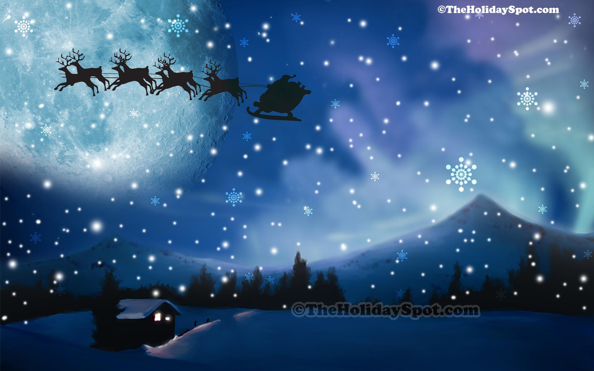 Christmas Sky Wallpapers - Top Free Christmas Sky Backgrounds