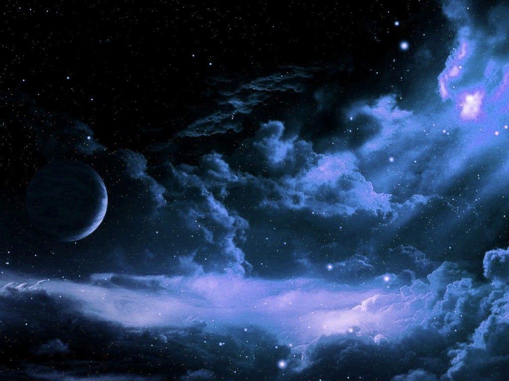 Cloudy Night Sky Wallpapers - Top Free Cloudy Night Sky Backgrounds ...