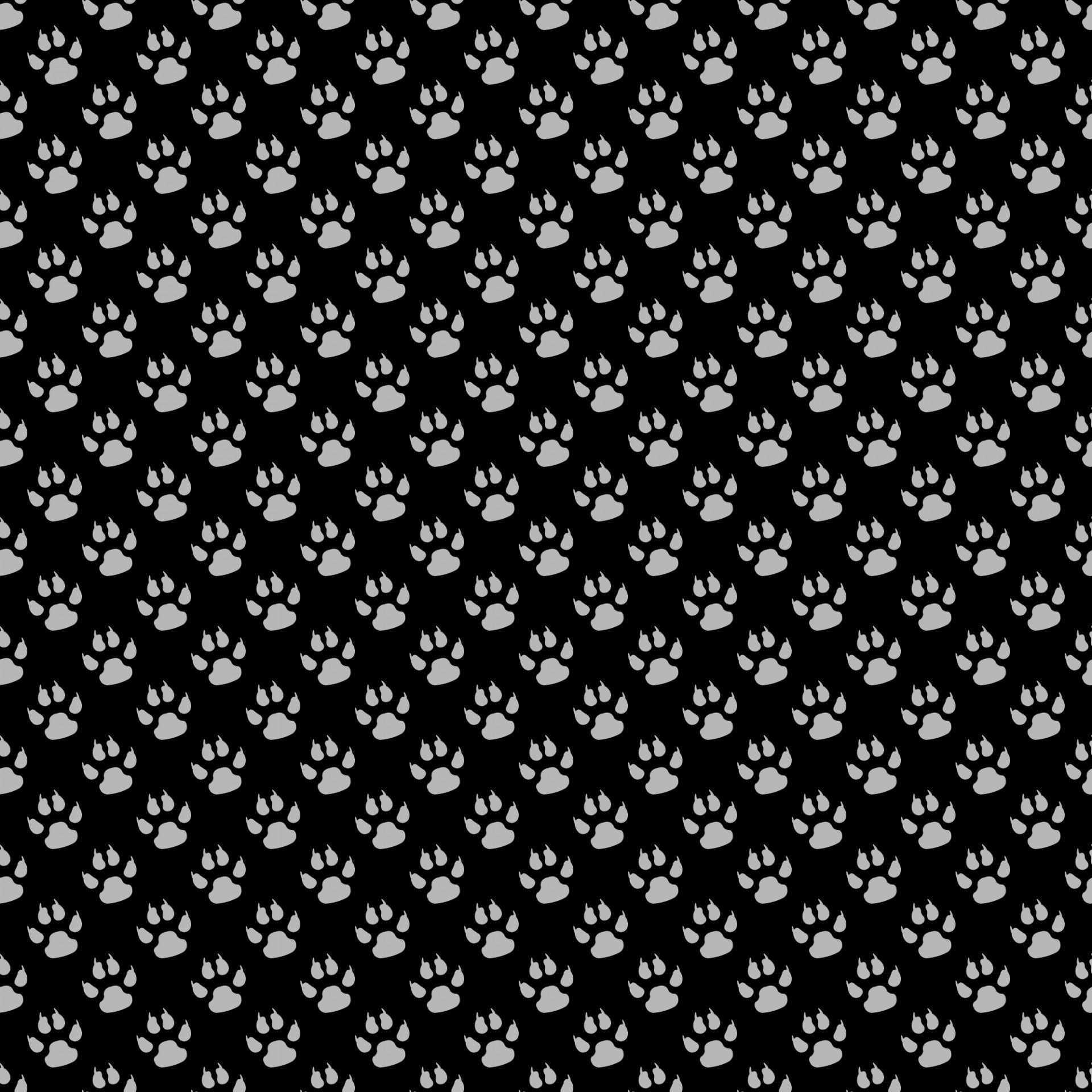 1920x1920 Paw Print Wallpaper