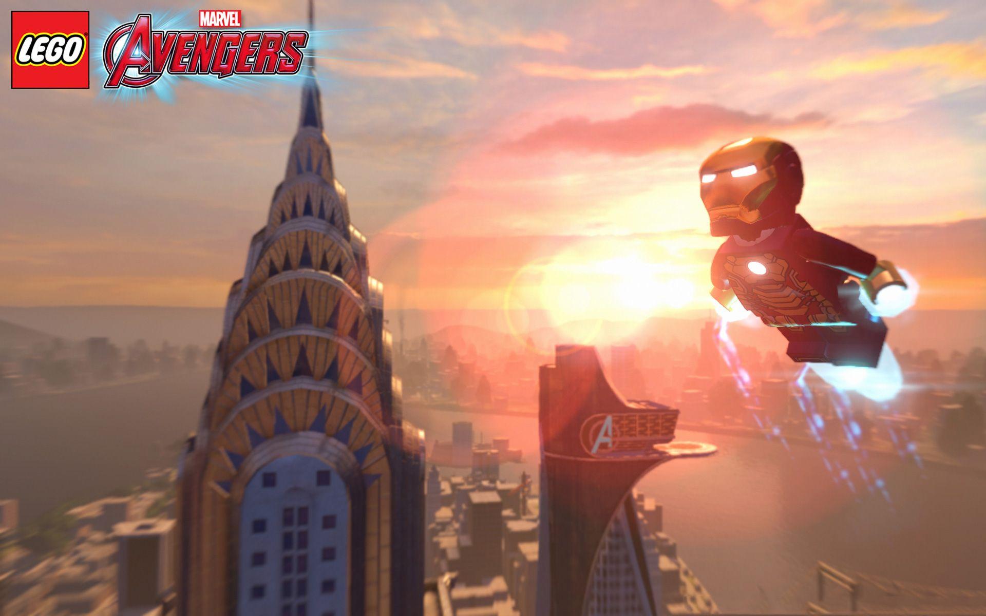 1920x1200 LEGO Iron Man Wallpaper