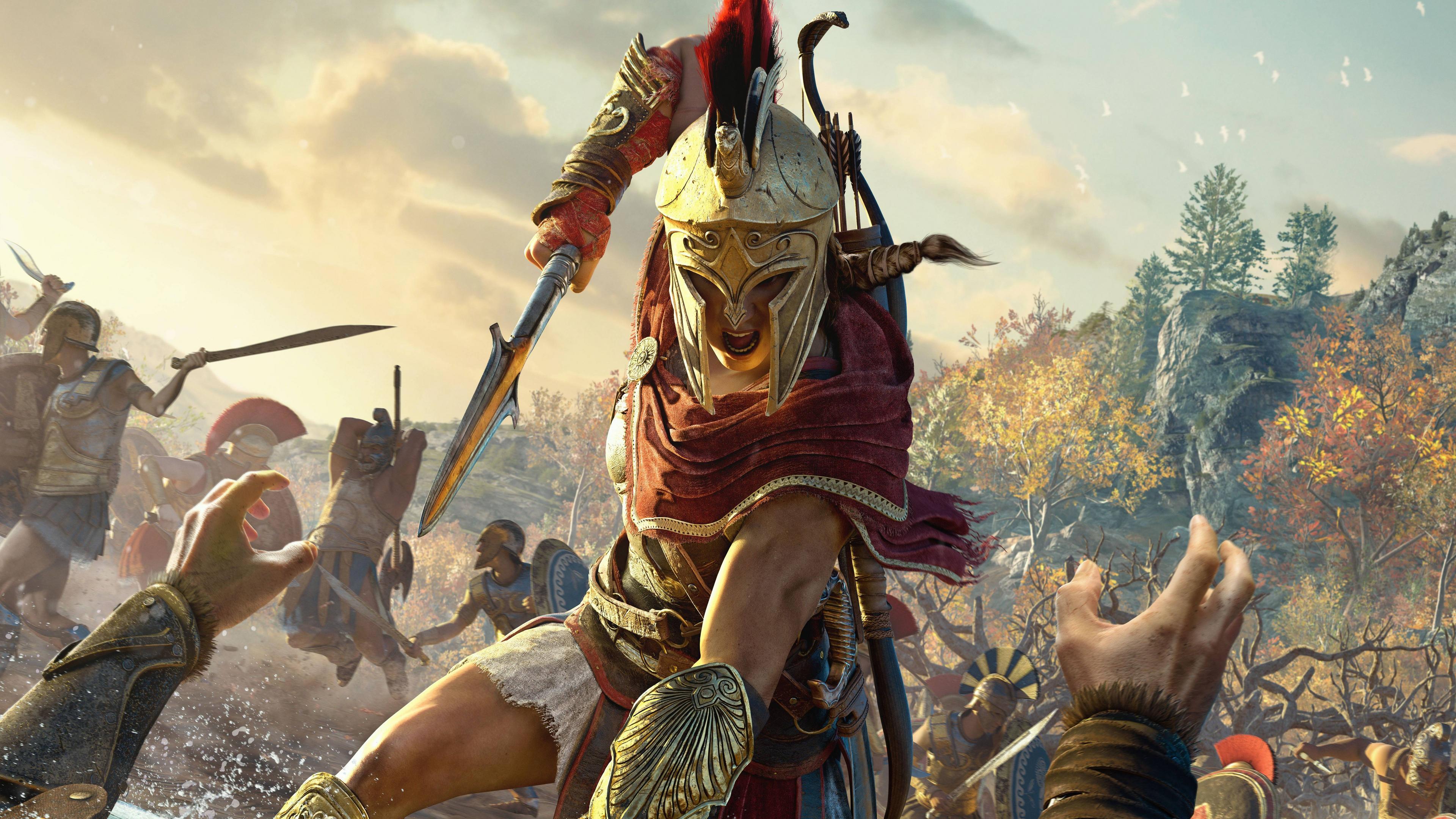 360x640 Kassandra Assassins Creed Odyssey 4k 360x640 Resolution HD 4k  Wallpapers Images Backgrounds Photos and Pictures