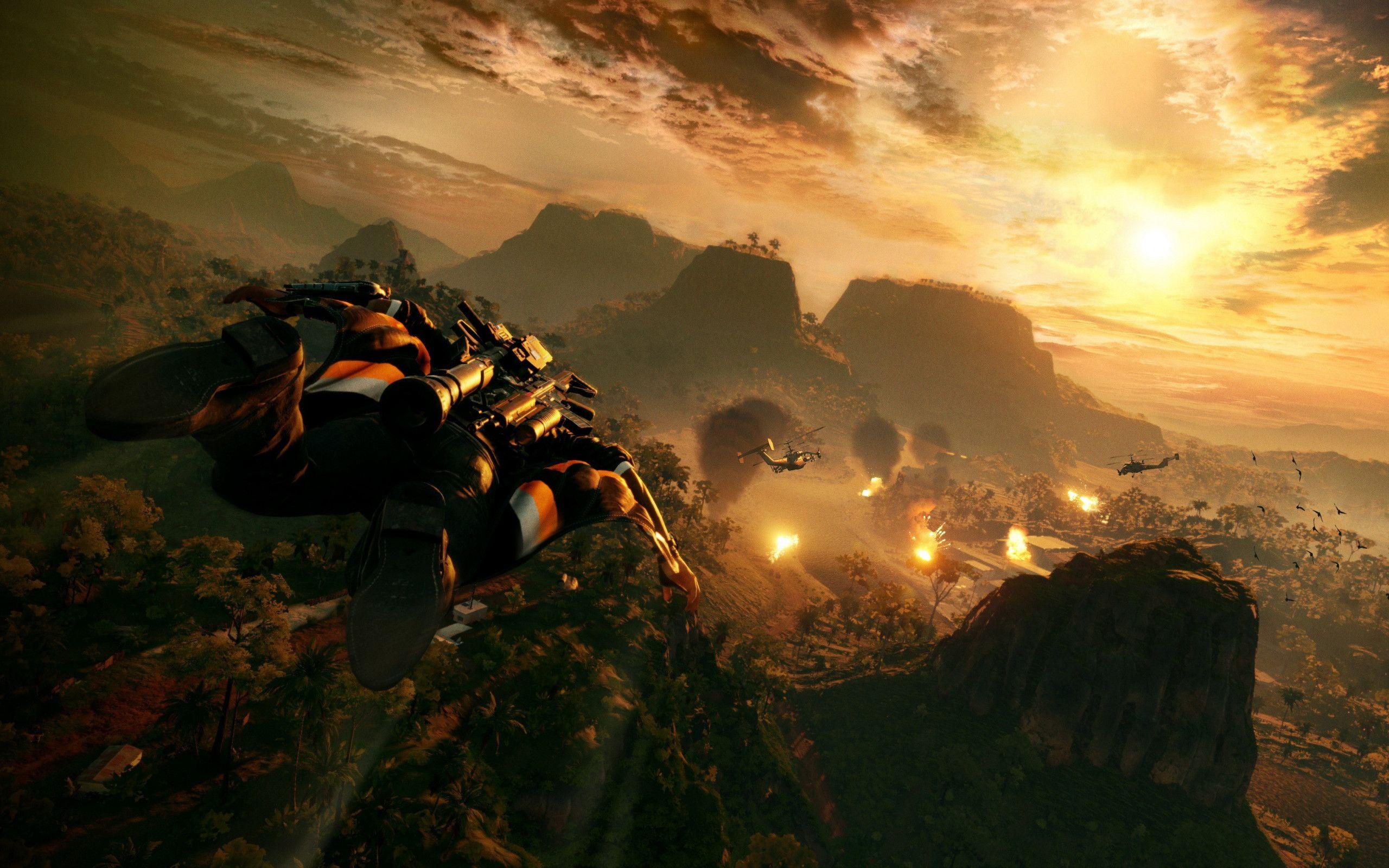 2560x1600 Download wallpaper: Just Cause 4 gameplay 2560x1600
