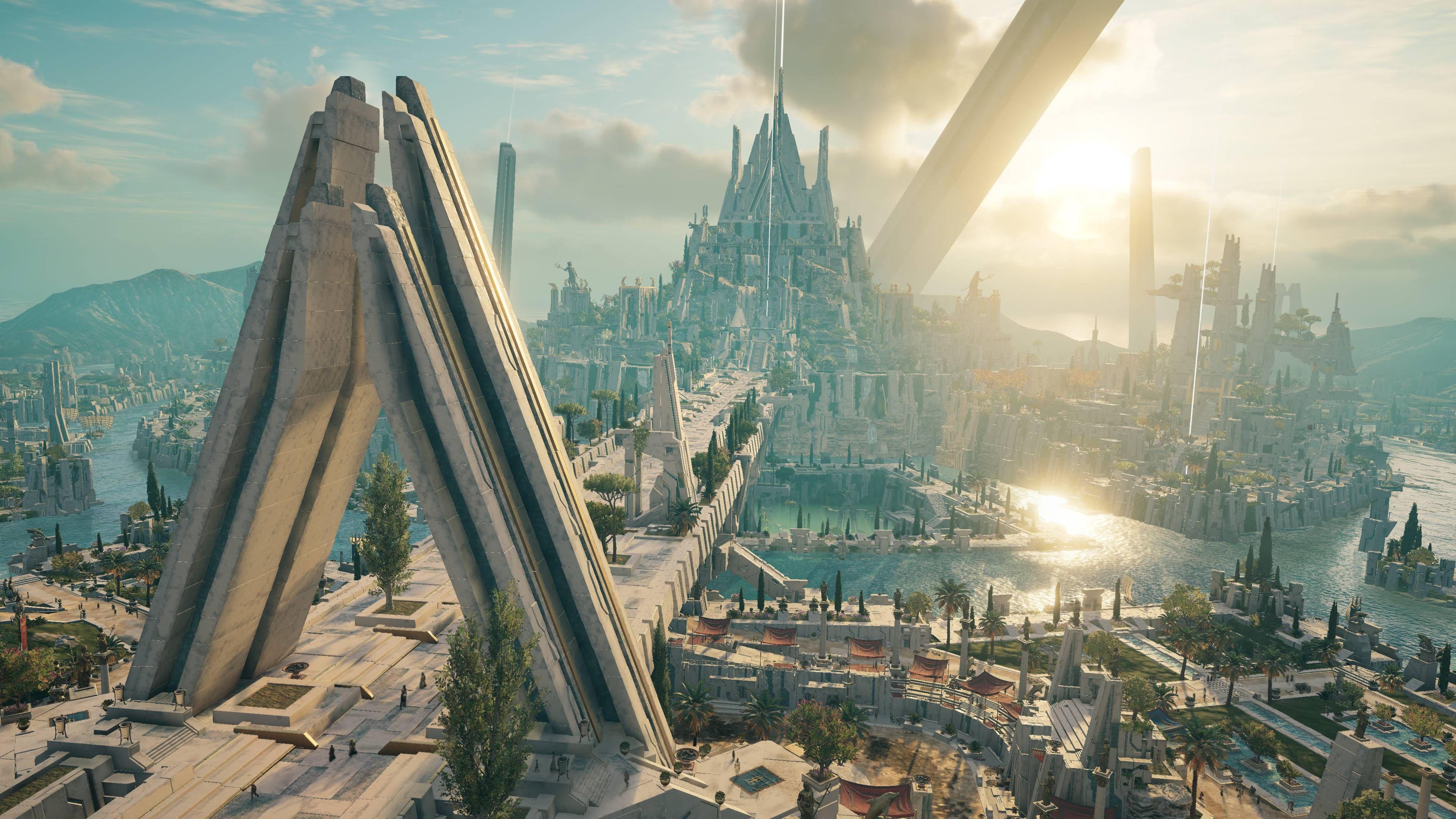 3840x2160 Atlantis In Assassins Creed Odyssey Wallpaper, HD Games 4K