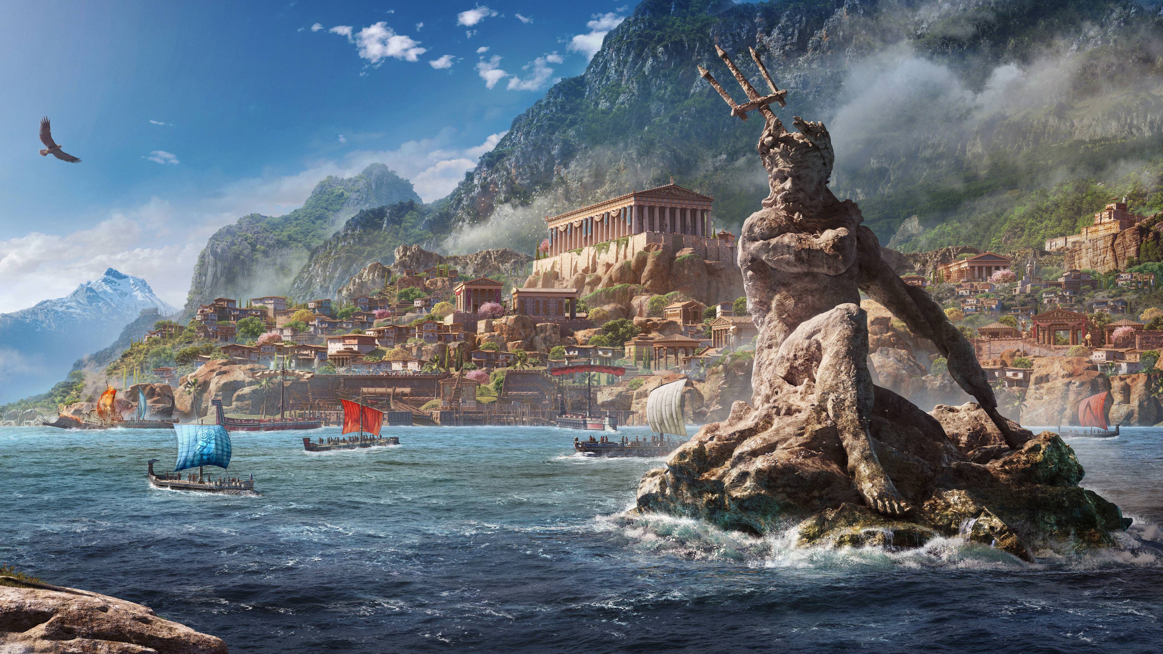 3840x2160 4K Assassin's Creed Odyssey Wallpaper