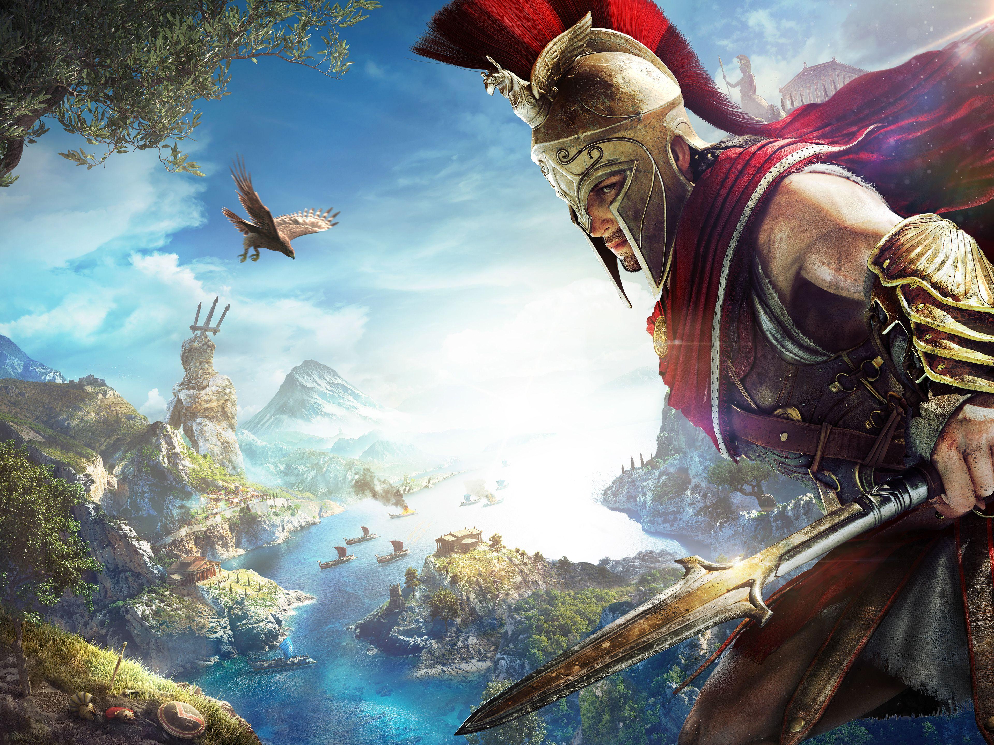 3840x2880 Assassin's Creed Odyssey 4k Ultra HD Wallpaper. Background