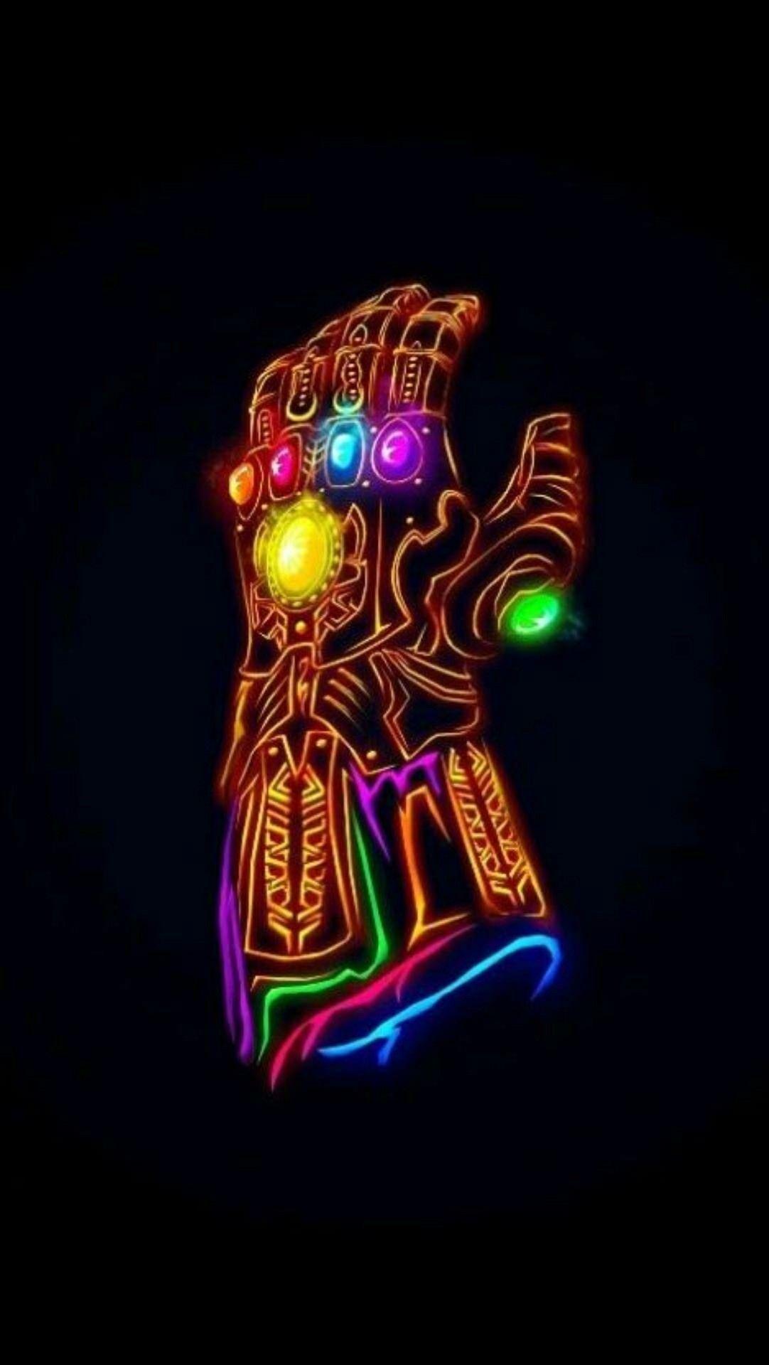 thanos hand diamond
