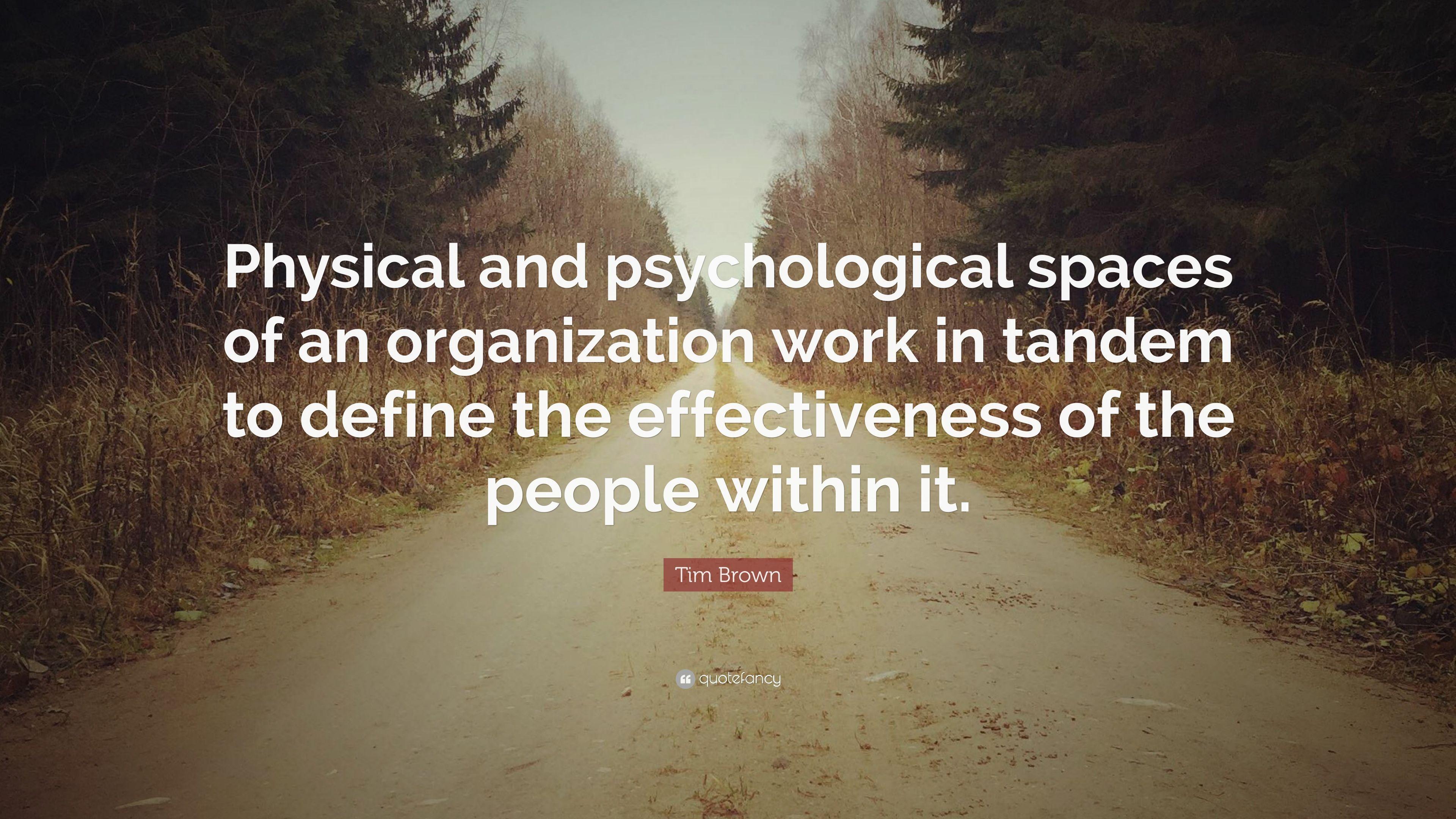 3840x2160 Tim Brown Quote: “Physical and psychological spaces of an