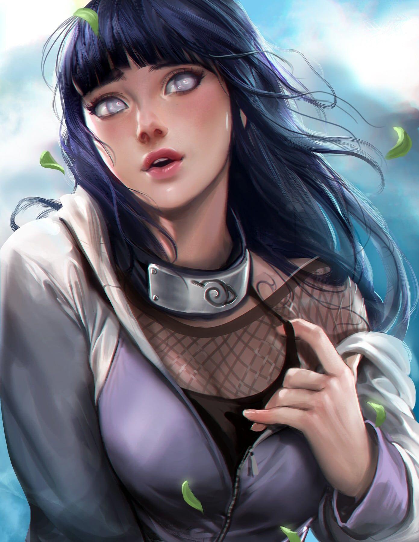 1391x1800 Naruto Shippuden Hinata HD wallpaper