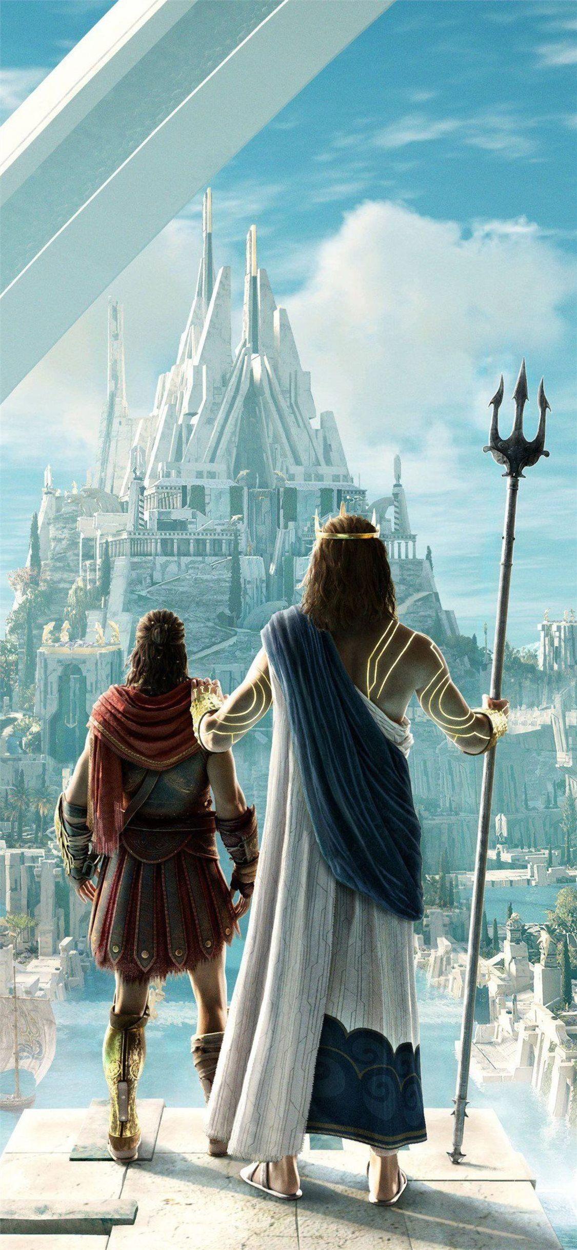 1125x2436 assassins creed odyssey the fate of atlantis episo. iPhone