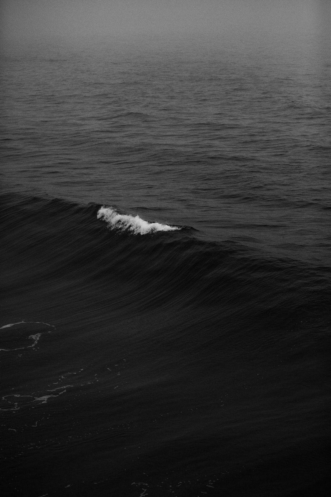 Black and White Ocean Wallpapers - Top Free Black and White Ocean  Backgrounds - WallpaperAccess
