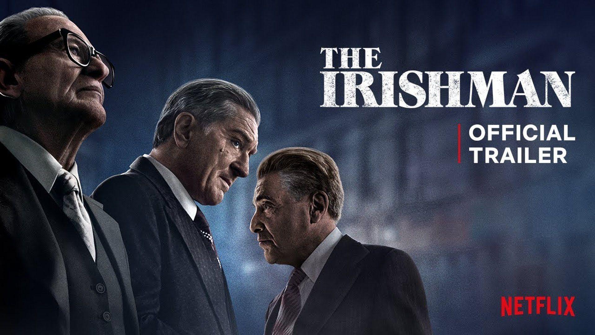 1920x1080 The Irishman de Scorsese libera emocionante tráiler oficial