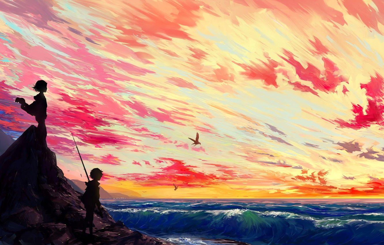 Anime Panorama Wallpapers Top Free Anime Panorama Backgrounds Wallpaperaccess