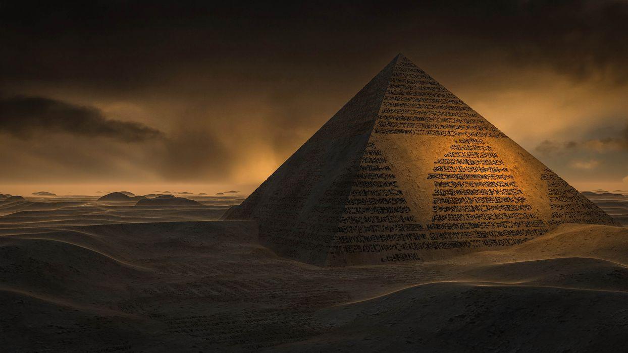 1244x700 Pyramid Desert wallpaperx1080