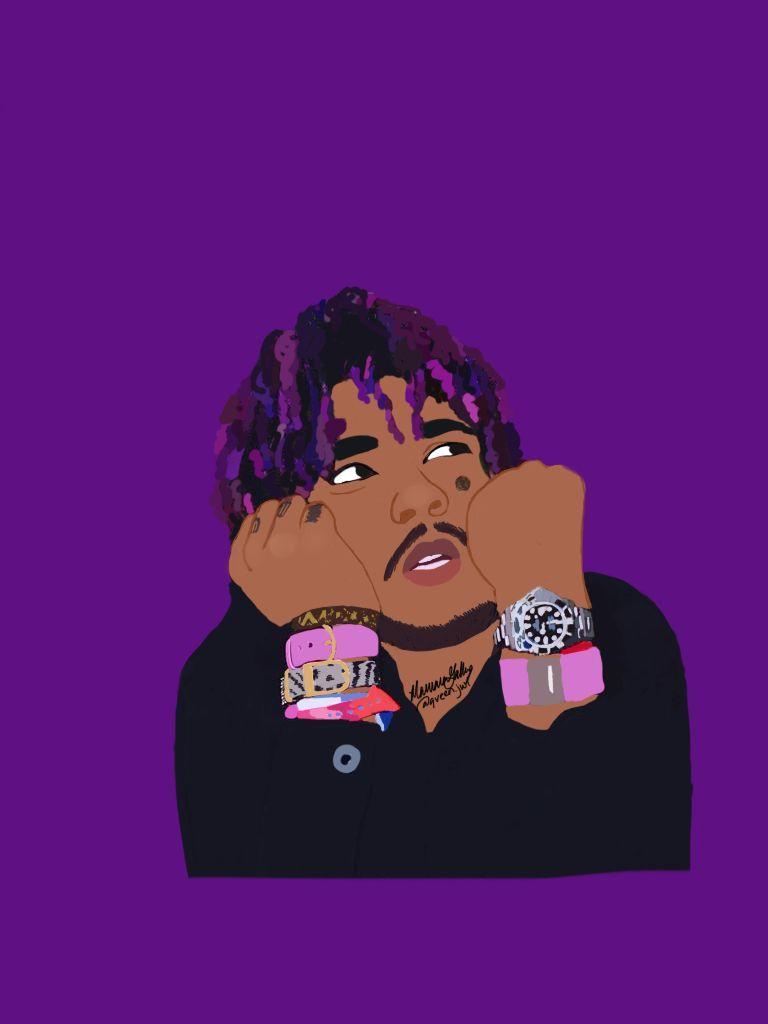 768x1024 Lil Uzi Vert Wallpaper Art