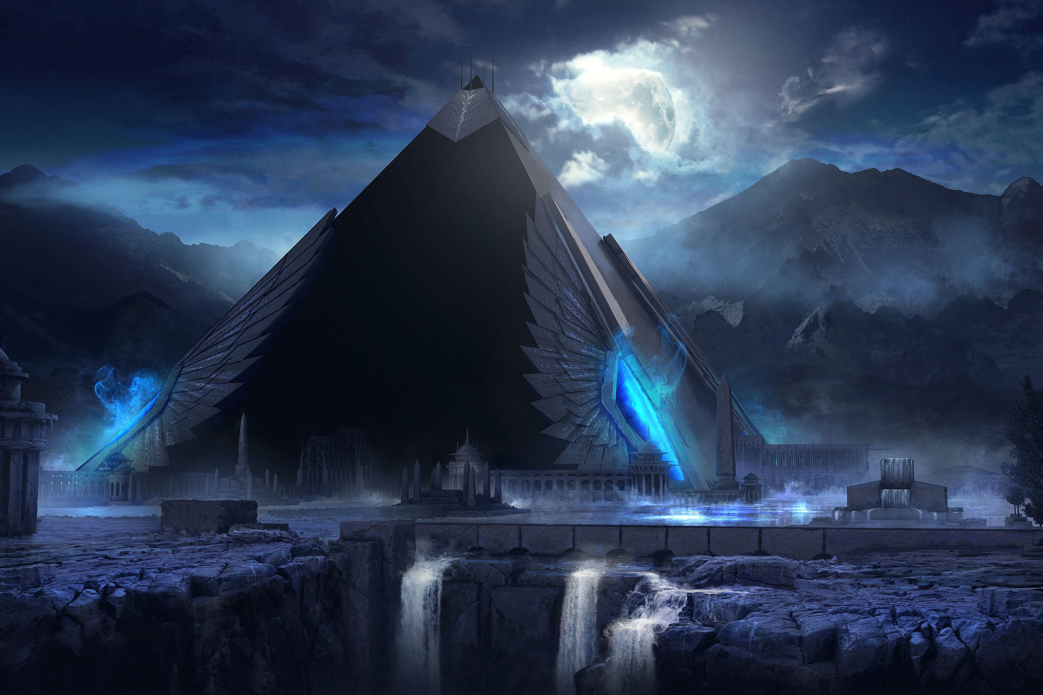 3500x2333 Pyramid HD Wallpaper and Background Image