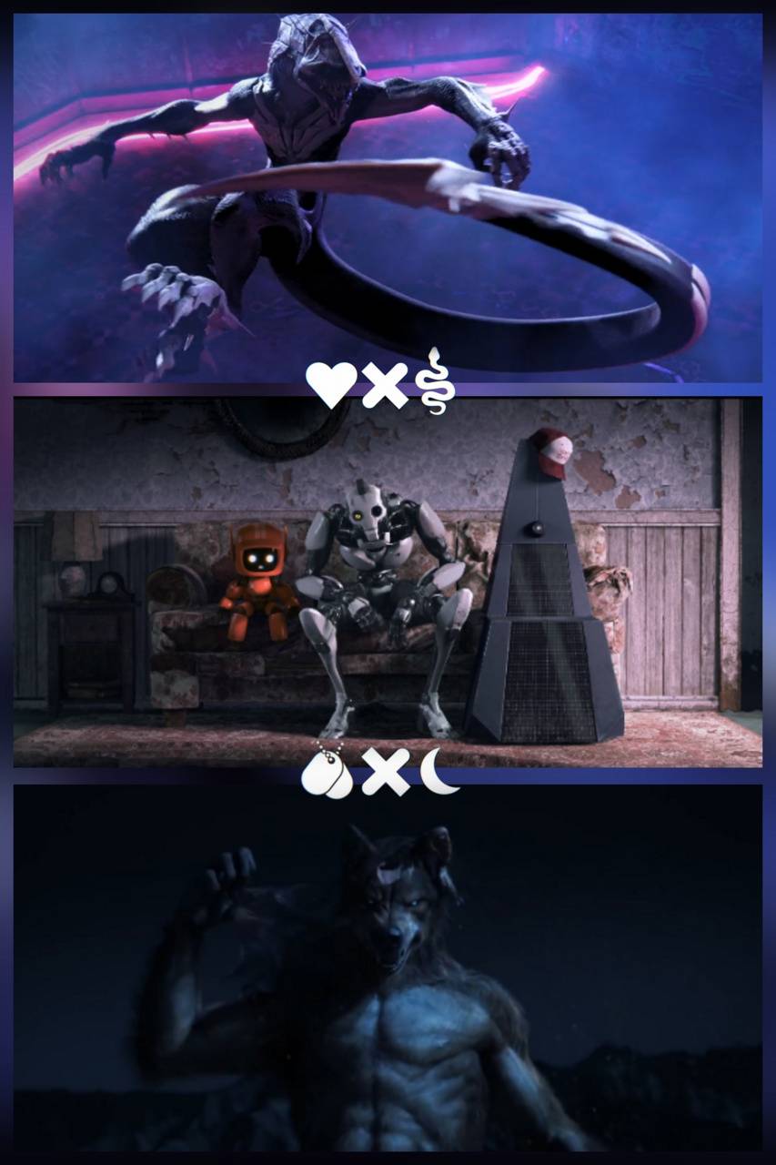 853x1280 Love death robots Wallpaper