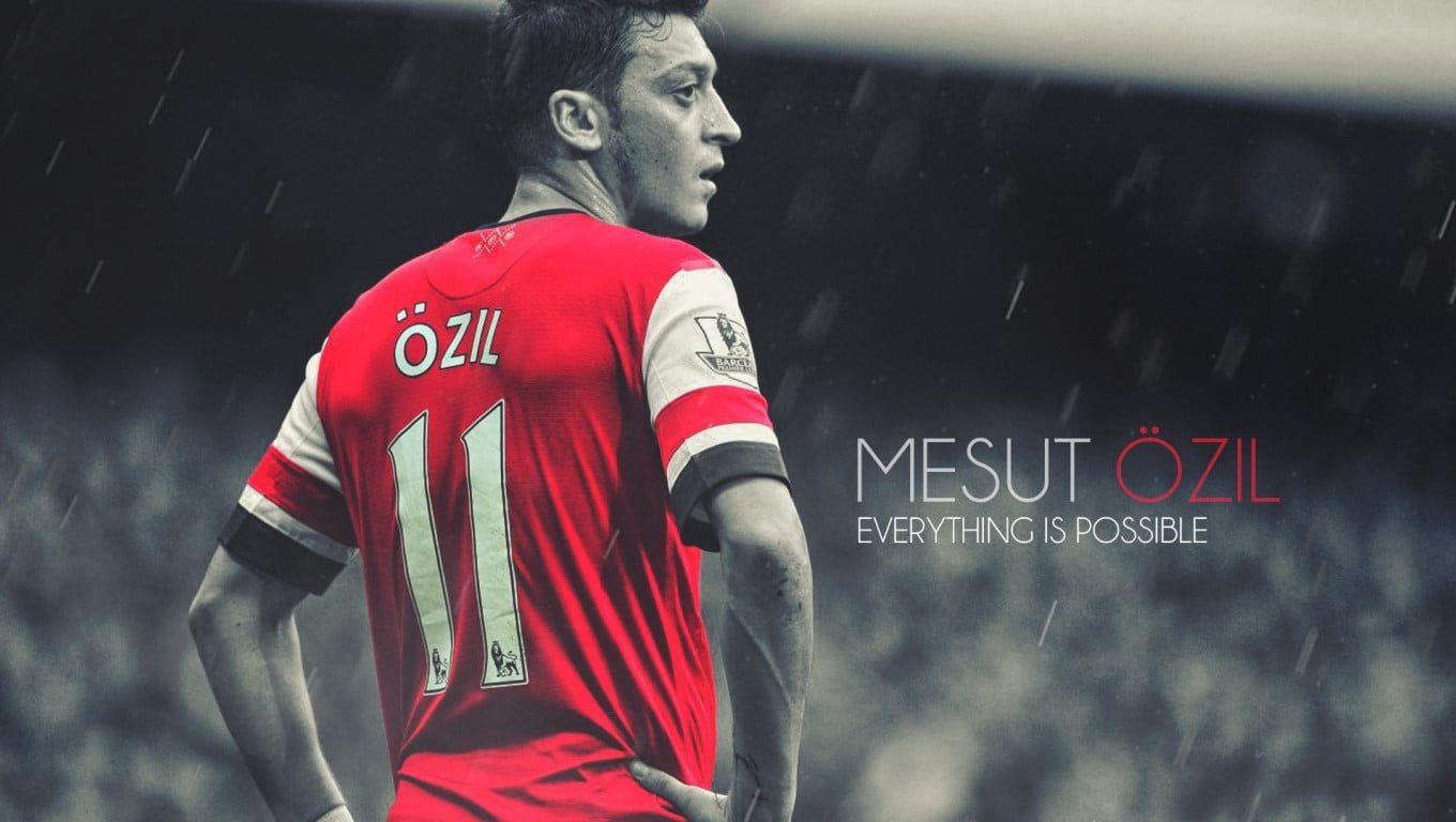 1360x768 Mesut Ozil screenshot, Mesut Ozil HD wallpaper