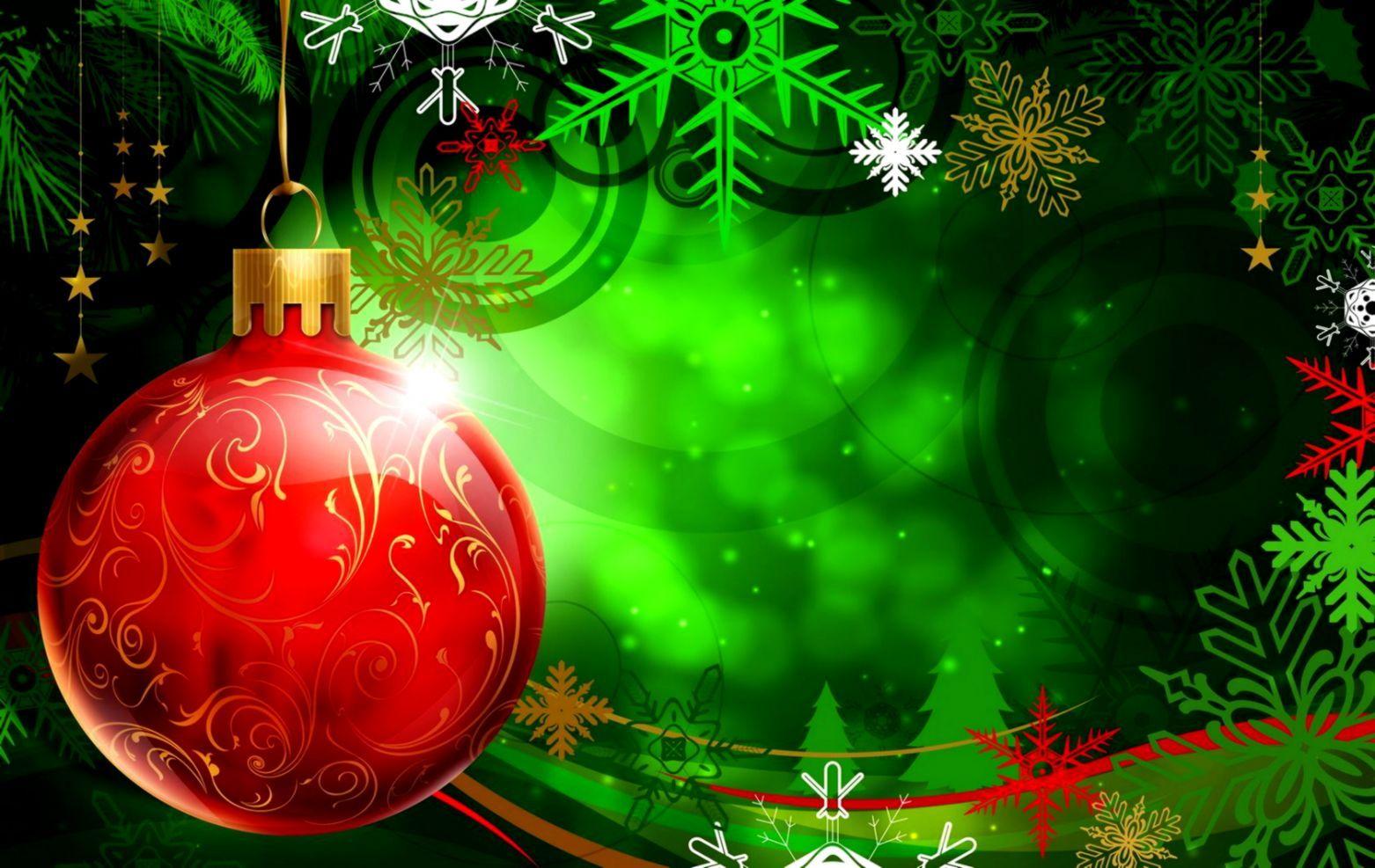 1562x987 Free Christmas Wallpaper HD