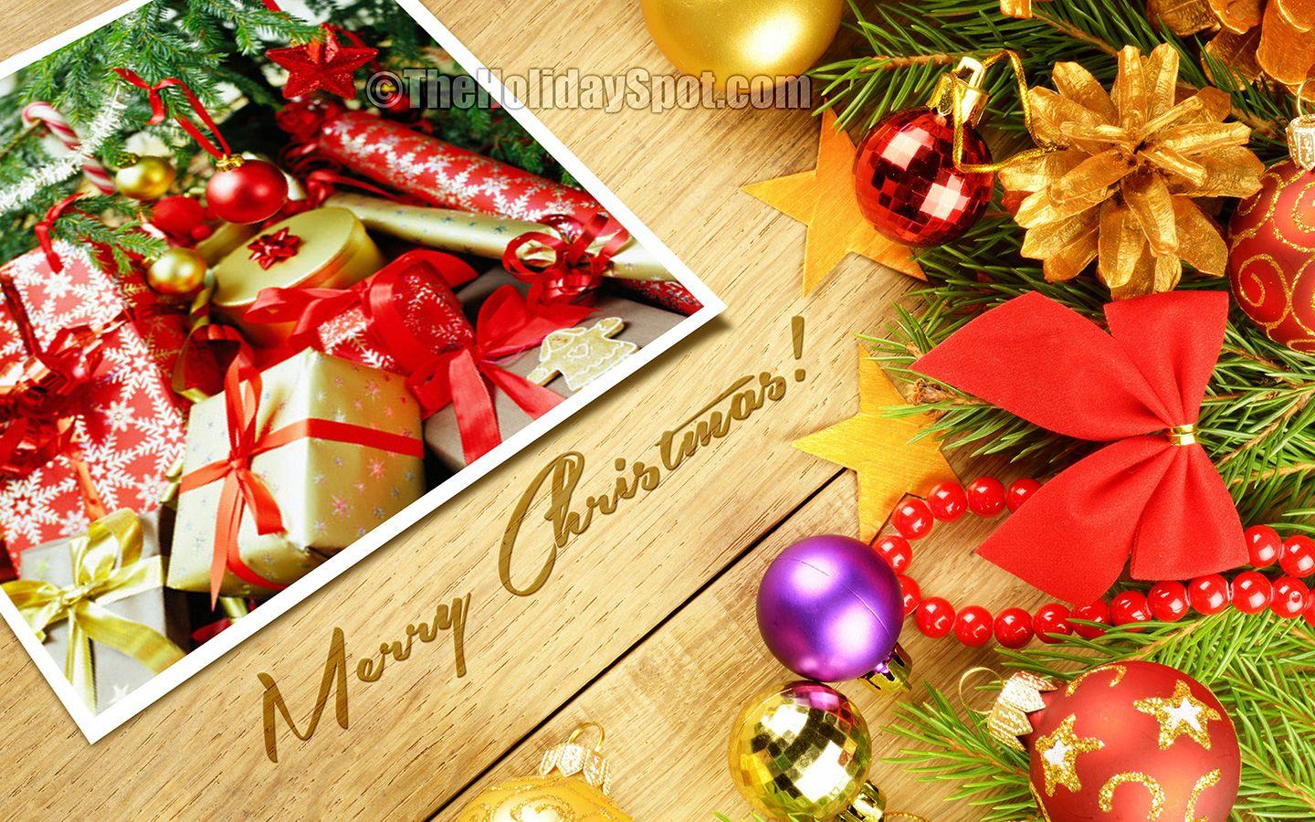 1440x900 Christmas Wallpaper. Free HD Background