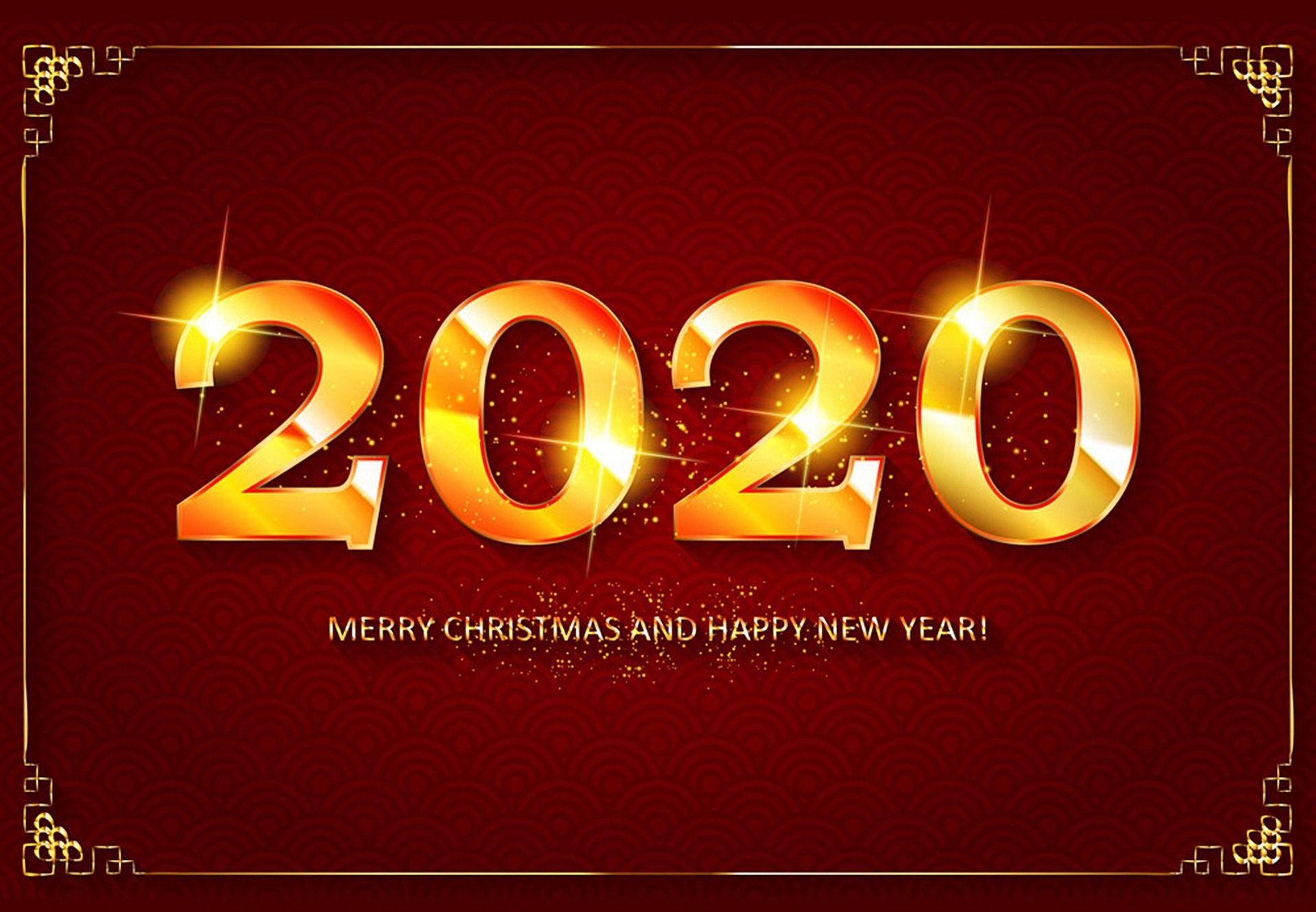 1920x1331 Happy New Year 2020 Desktop Widescreen Wallpaper 45547