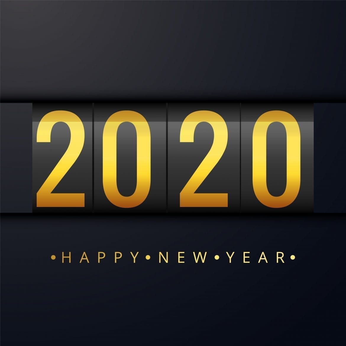 1170x1170 Happy New Year 2020 Gifs. Best 3D Animated Gifs For New Year
